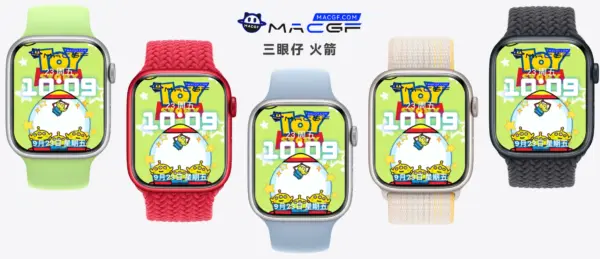 三眼仔 火箭 Apple watch 精美原生表盘 - macGF