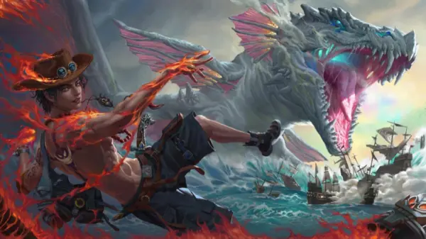 海贼王 火拳艾斯 同人 厚涂 12k动漫壁纸 - macGF