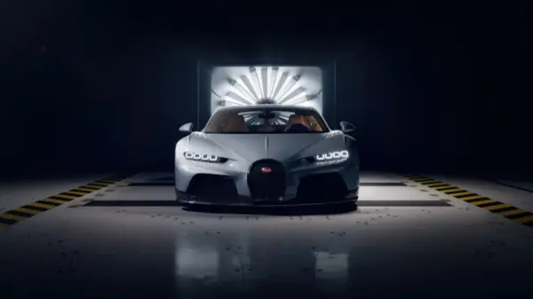 布加迪白色跑车 Bugatti Chiron Super Sport 12k跑车壁纸 - macGF