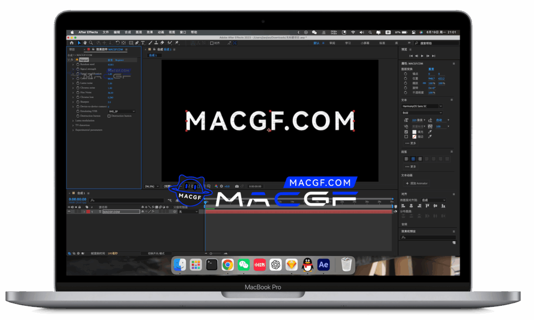 图片[2] - 「📺❄️AE&PR插件&老电视雪花噪点特效插件」Aescripts Signal v1.2.3 中文版 - macGF