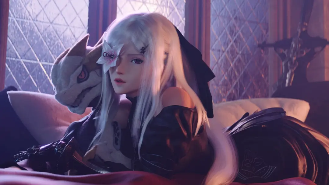 龙背上的骑兵3 Zero 3D 女孩 12k游戏壁纸 MACGF.COM