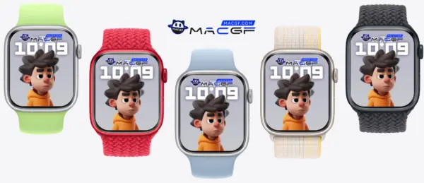 朗迪的忧愁 Apple Watch 原生景深人像表盘 - macGF