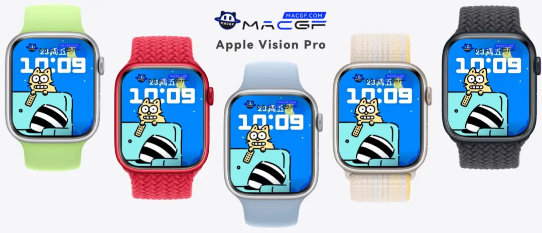 夜猫子 Apple watch 精美原生表盘