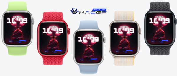 神秘大巫师 苹果 Apple Watch 景深人像表盘 - macGF