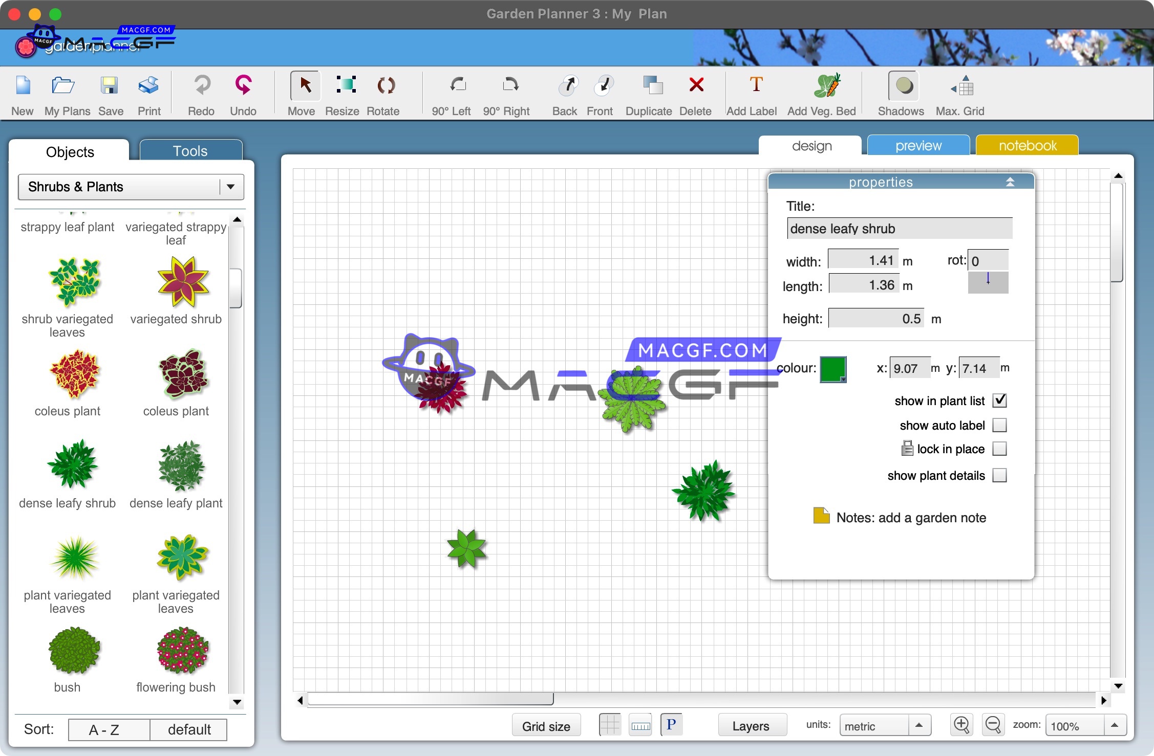 图片[2] - 「园林绿化布局设计工具」Garden Planner v3.8.52 注册激活版 - macGF