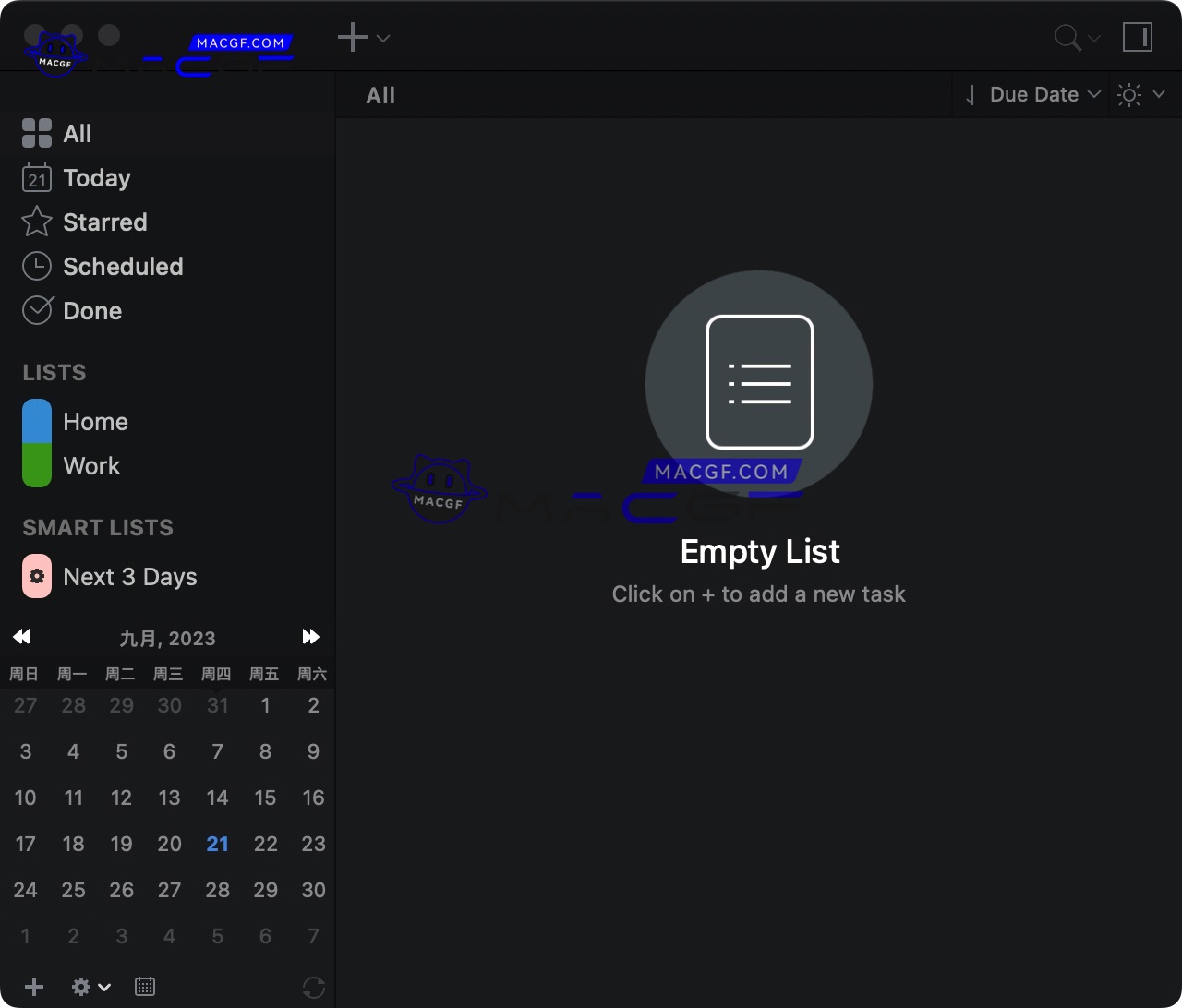 图片[1] - 「待办事项GTD任务管理」2Do v2.8.3 中文版 - macGF