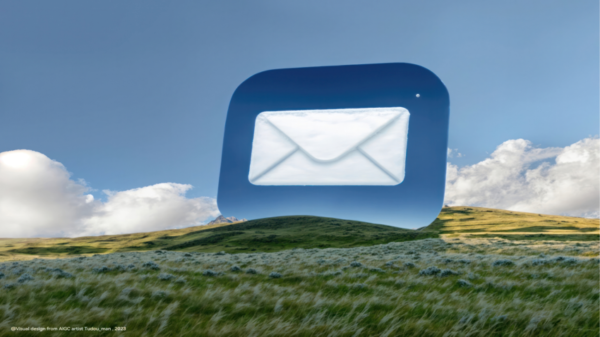 草原 白云 苹果大邮件图标 12k风景壁纸 MACGF.COM - macGF