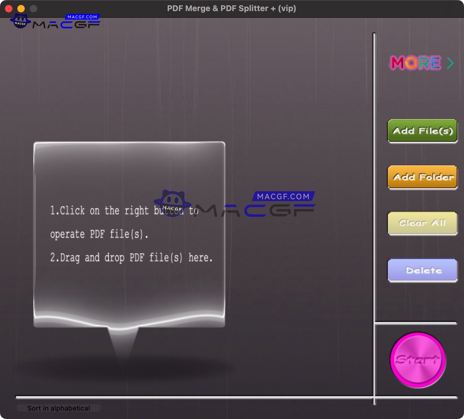 图片[1] - 「PDF合并｜PDF拆分软件」PDF Merge PDF Splitter v6.3.9 激活版 - macGF