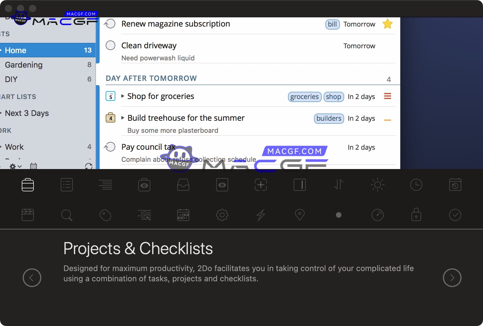 图片[3] - 「待办事项GTD任务管理」2Do v2.8.3 中文版 - macGF