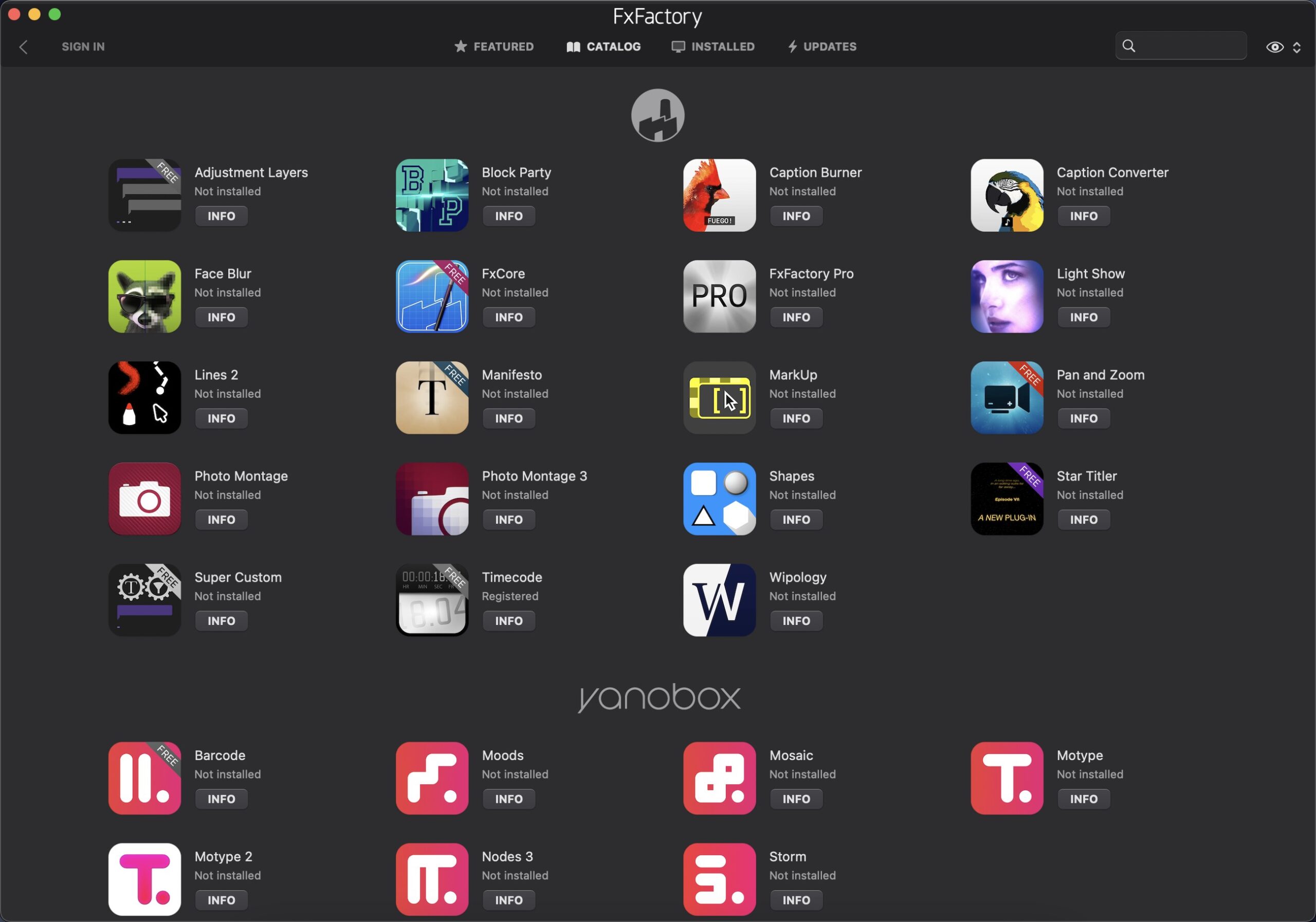 「Fcpx&Ae&Pr视觉特效处理包」FxFactory 8 Pro v8.0.10 激活版