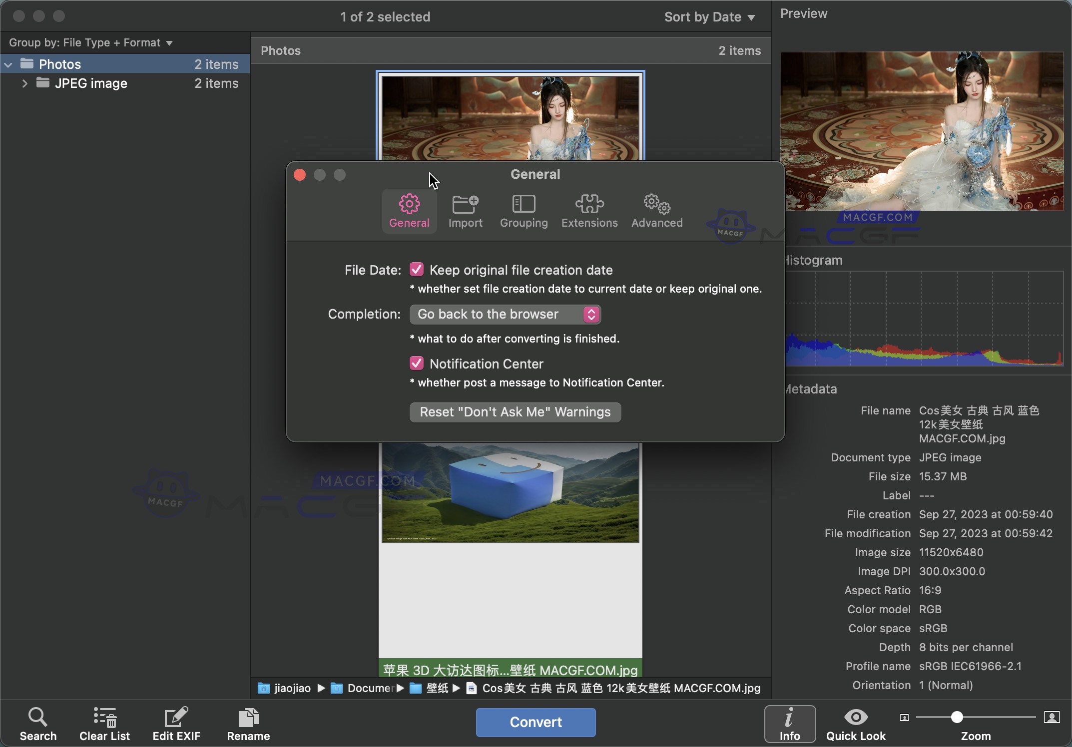 图片[3] - 「多功能图片批量处理工具」PhotoMill X v2.8.0 激活版 - macGF