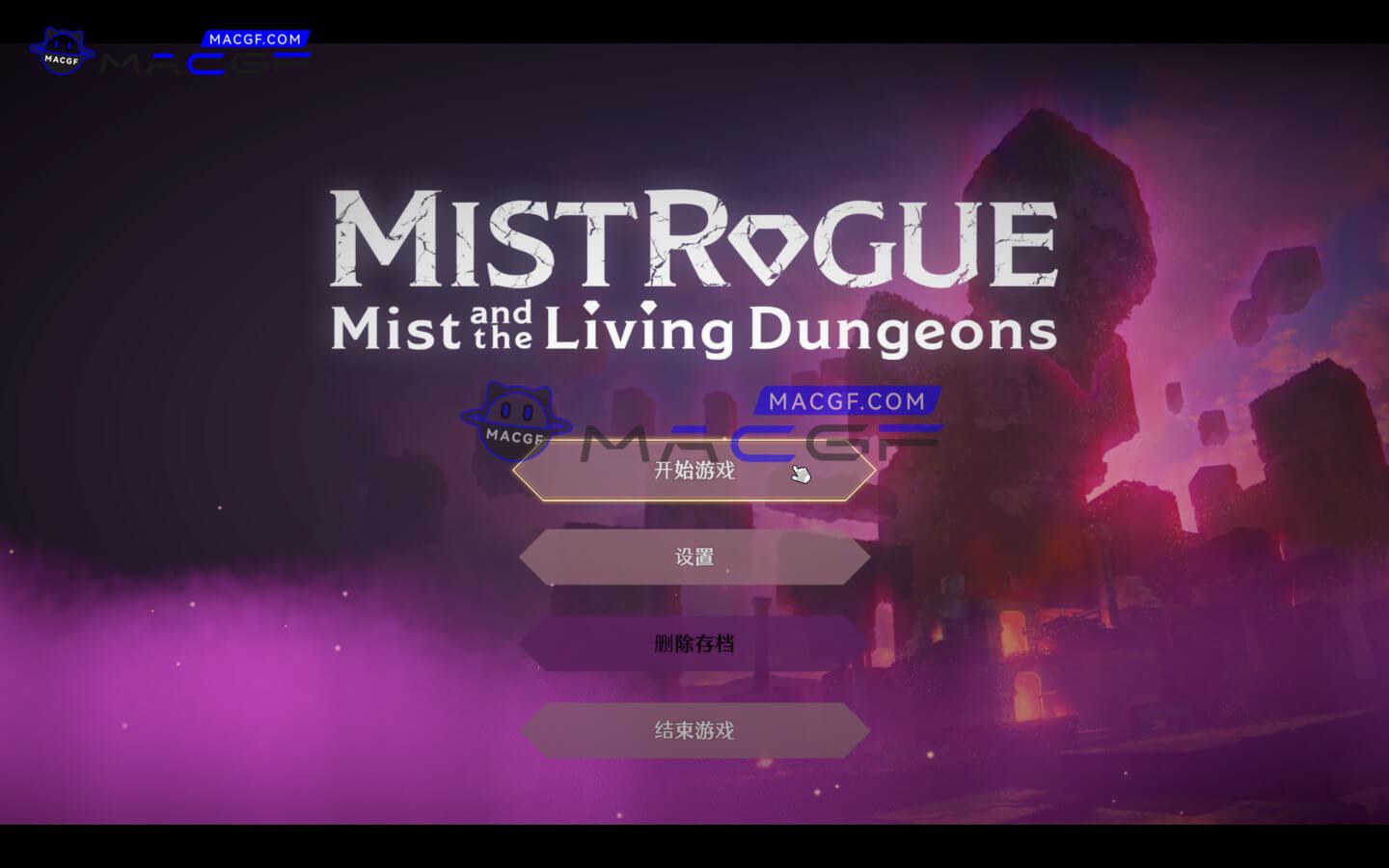 图片[1] - 「迷雾魔域：迷雾与活地下城」MISTROGUE: Mist and the Living Dungeons v6846 中文原生版 - macGF