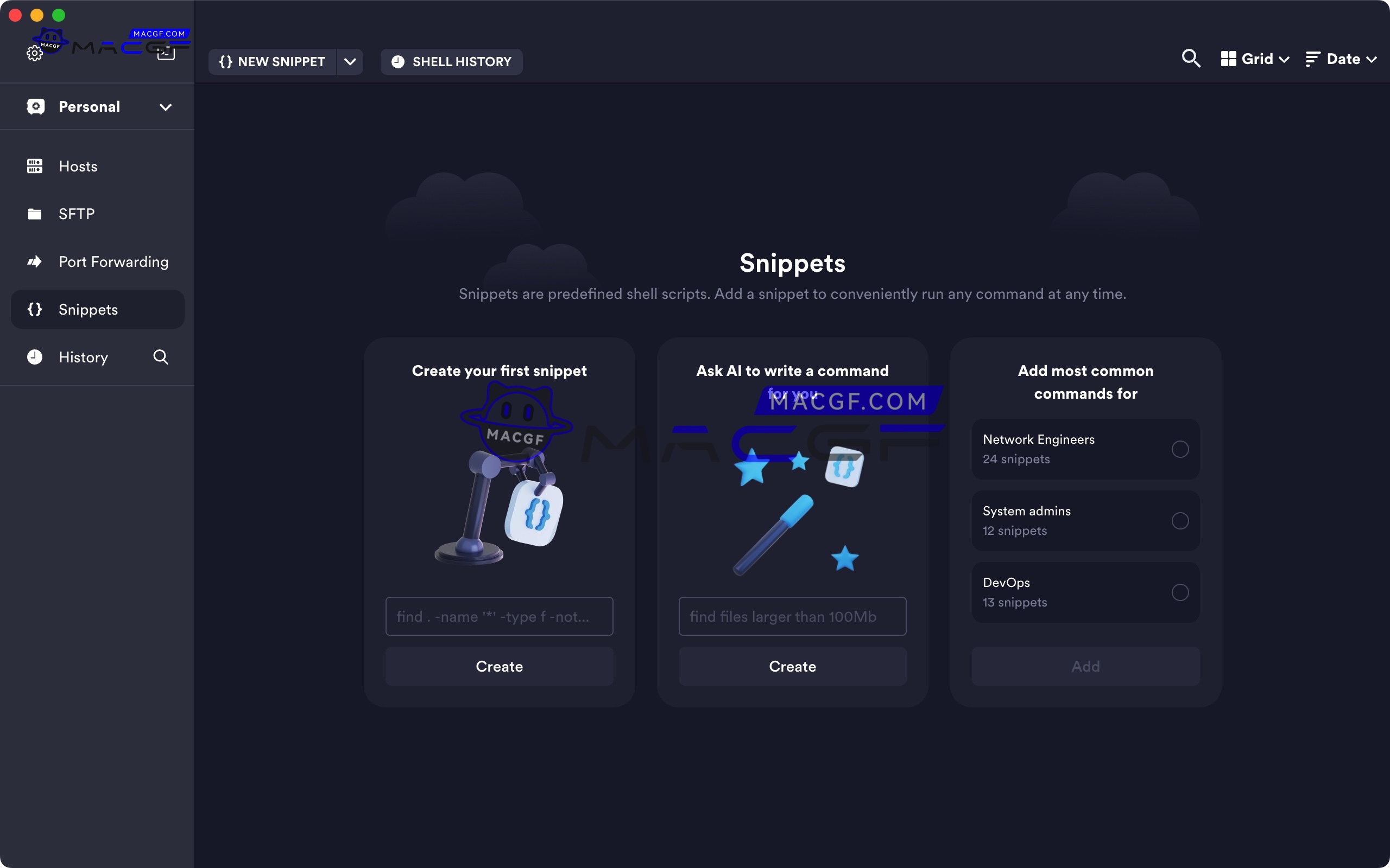 图片[5] - 「跨平台终端工具｜SSH客户端」Termius v9.17.1 英文激活版 - macGF