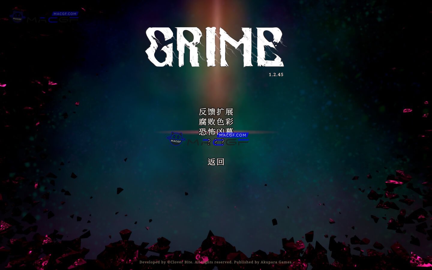 图片[1] - 「尘埃异变」GRIME v1.2.45 中文原生版【含DLC恐怖凶幕】 - macGF