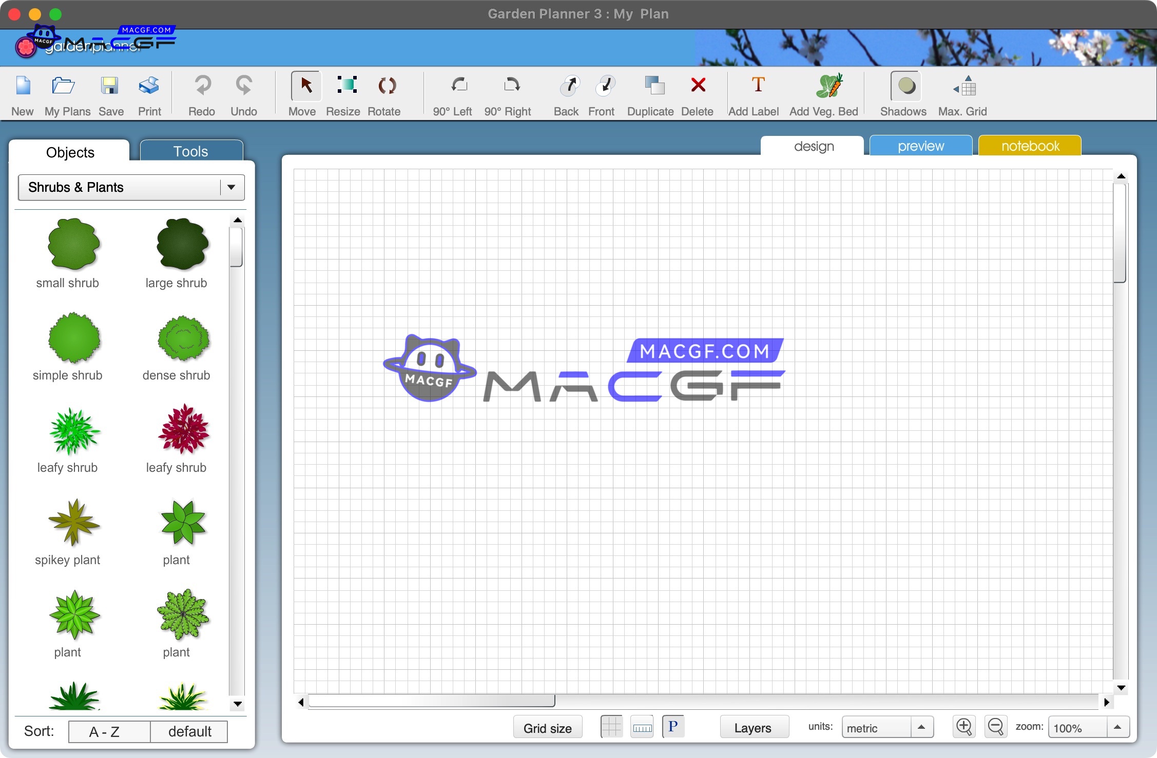 图片[1] - 「园林绿化布局设计工具」Garden Planner v3.8.52 注册激活版 - macGF