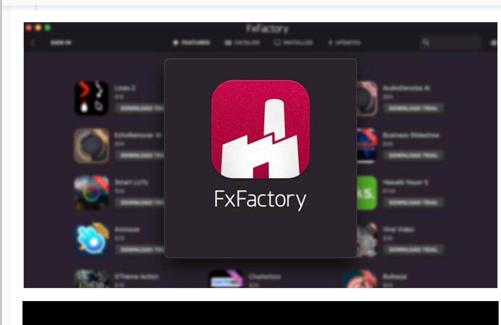 求FCPX插件FxFactory Pro 8.0.9 - macGF