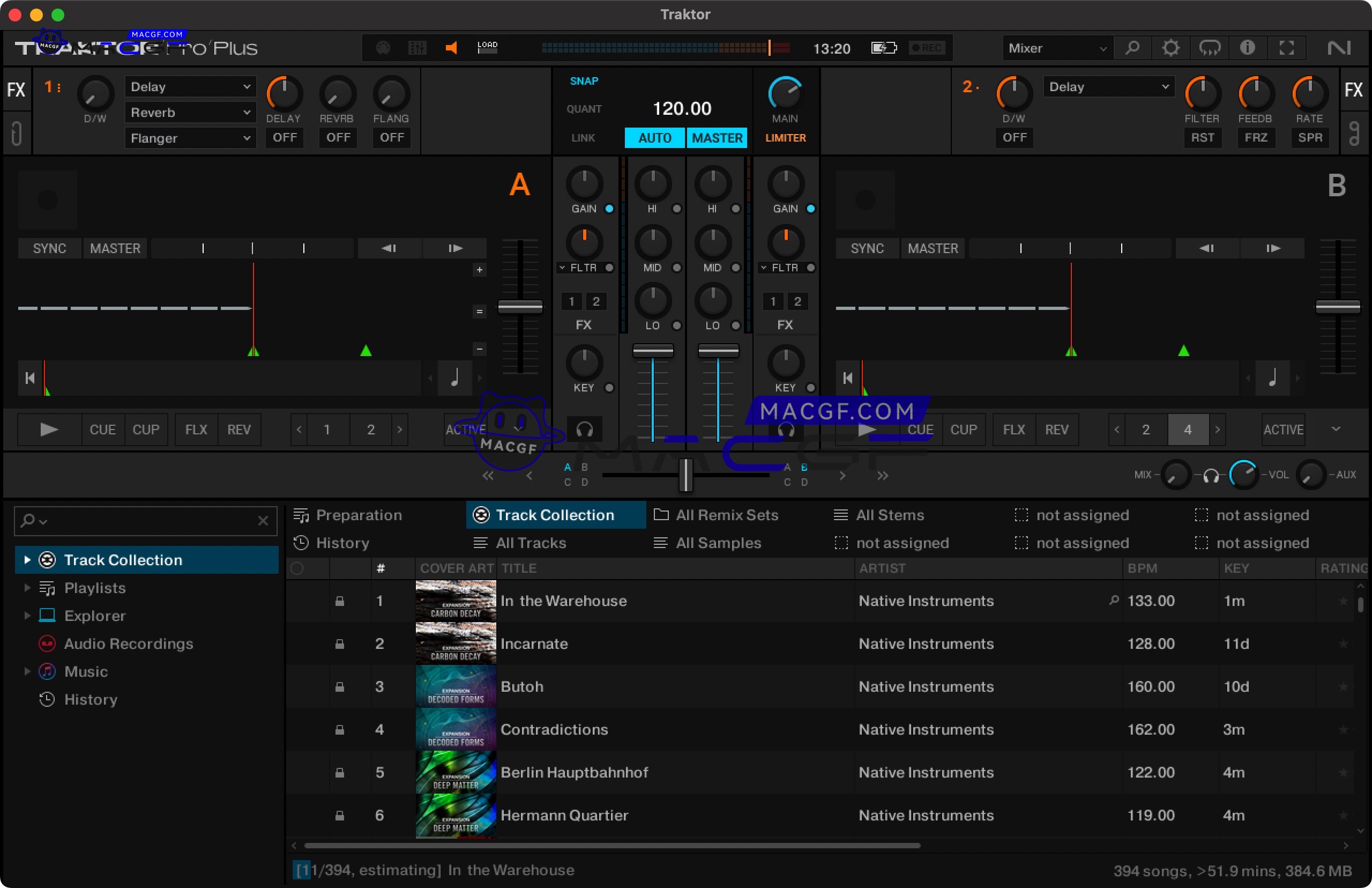 图片[1] - 「专业DJ音效控制器」Native Instruments Traktor Pro Plus v3.10.0.71 激活版 - macGF