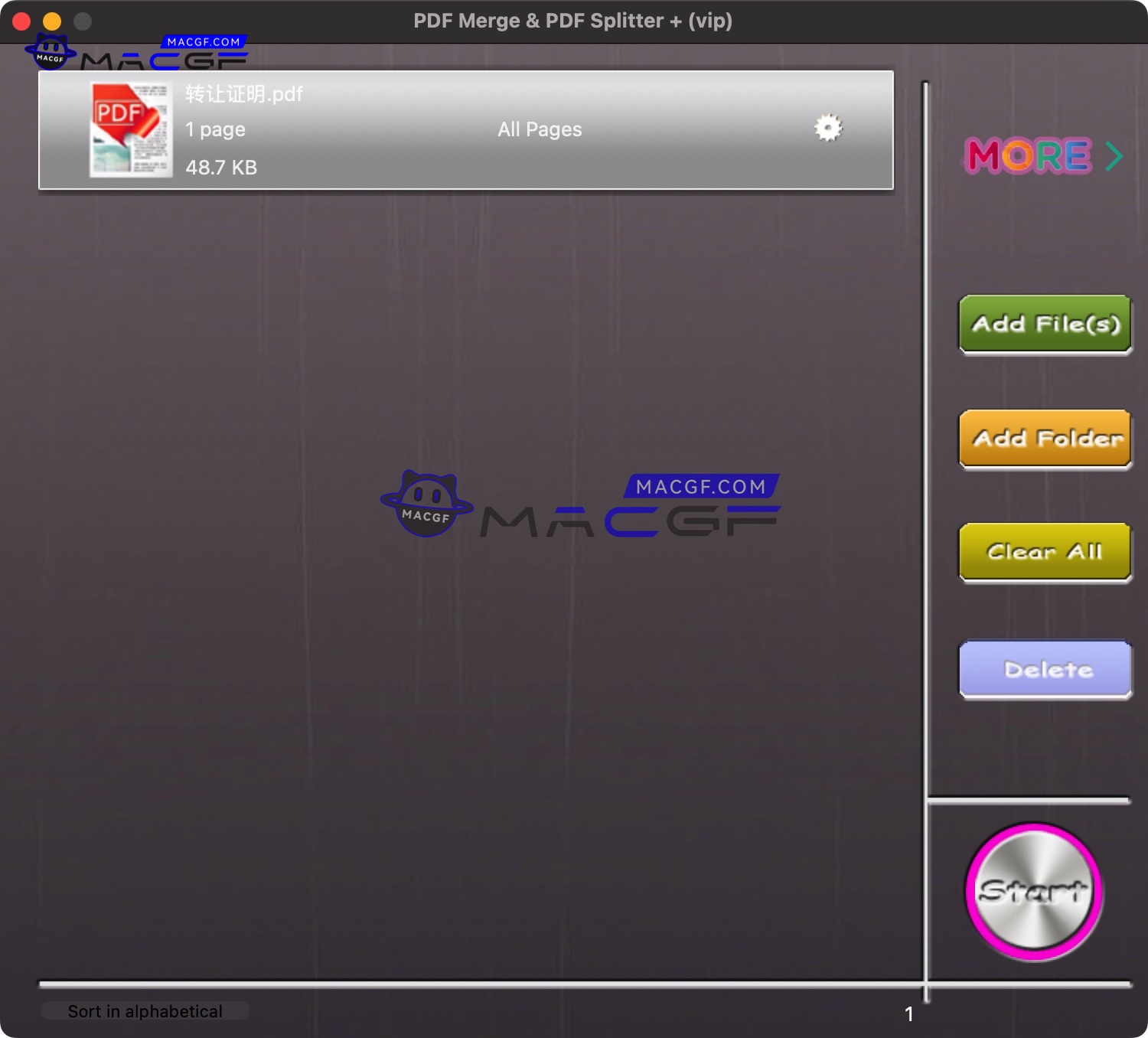 图片[2] - 「PDF合并｜PDF拆分软件」PDF Merge PDF Splitter v6.3.9 激活版 - macGF