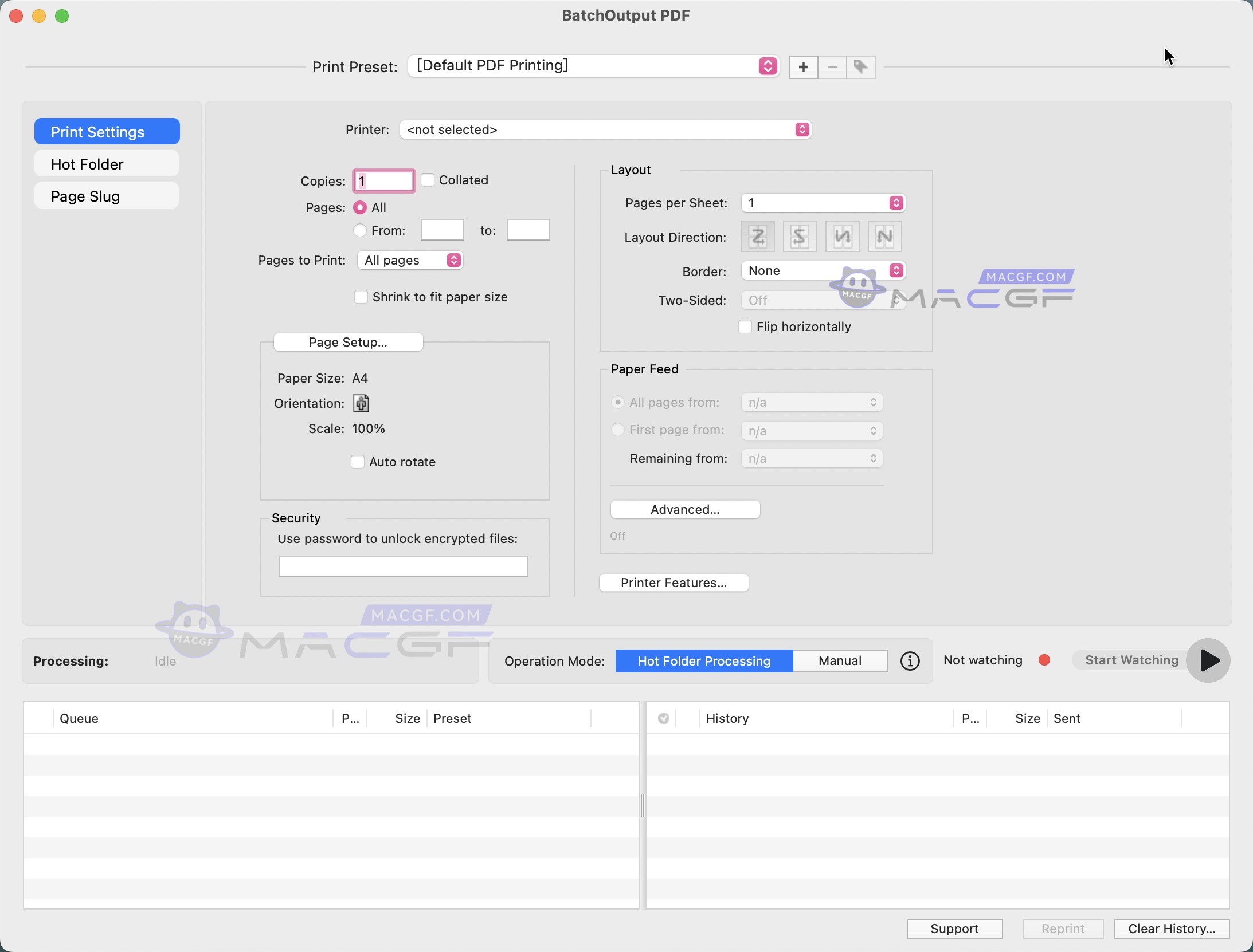 图片[1] - 「PDF文件批量打印工具」BatchOutput PDF v3.0.5 英文激活版 - macGF