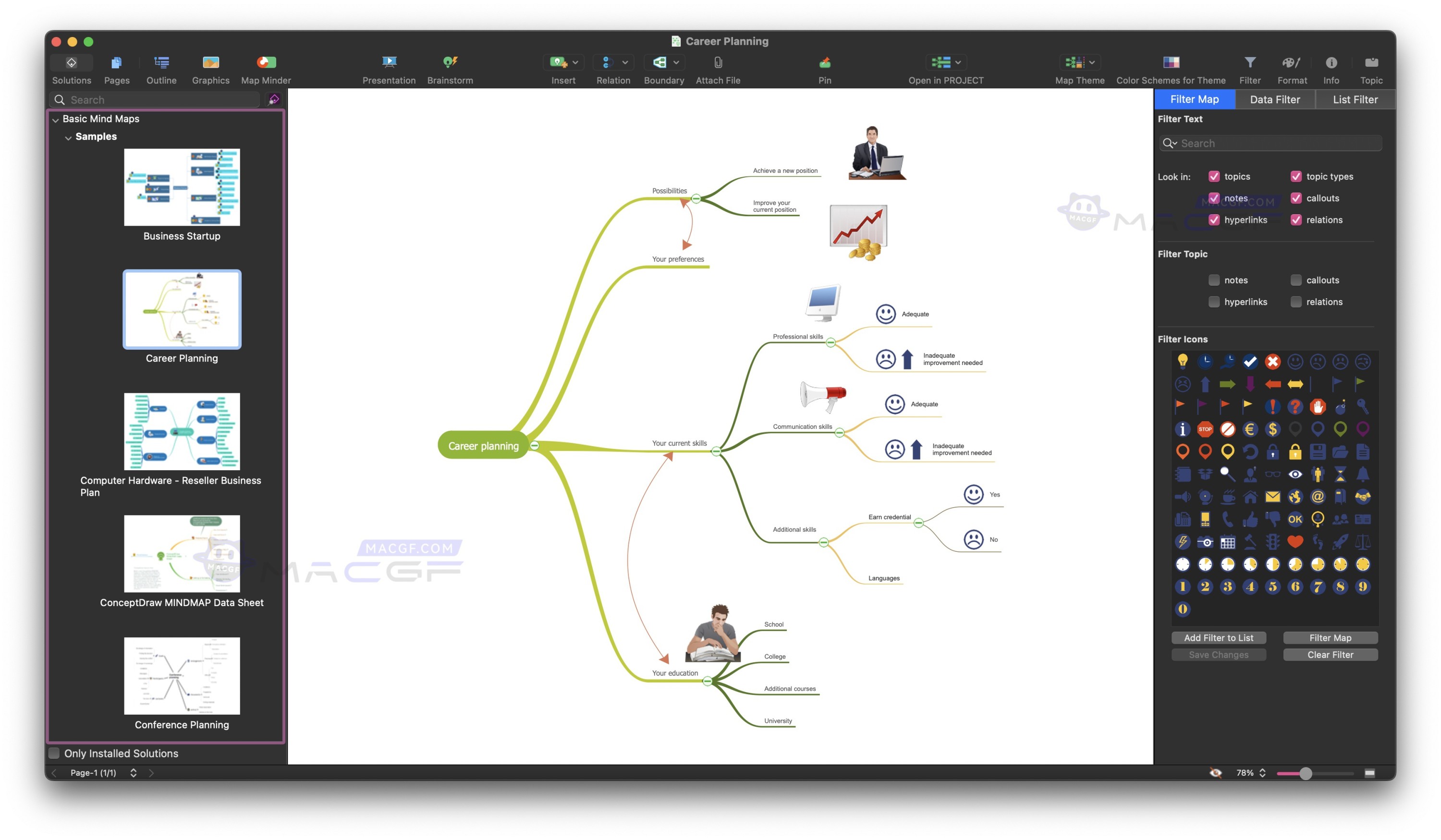 图片[2] - 「专业思维导图软件」ConceptDraw MINDMAP v15.0.0.296 激活版 - macGF