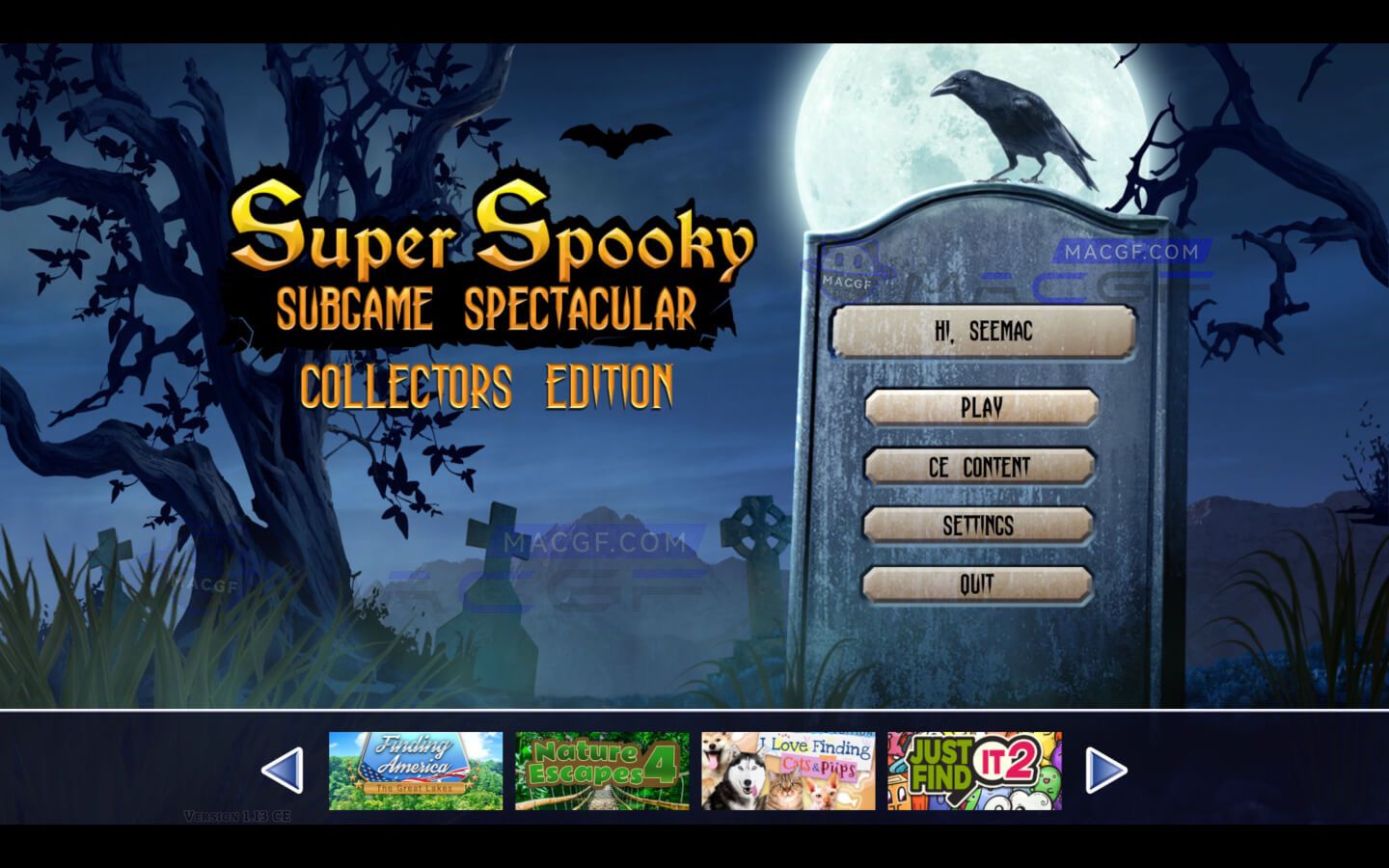 图片[2] - 「超阴森小游戏秀」Super Spooky Subgame Spectacular v1.13 CE 英文原生版 - macGF