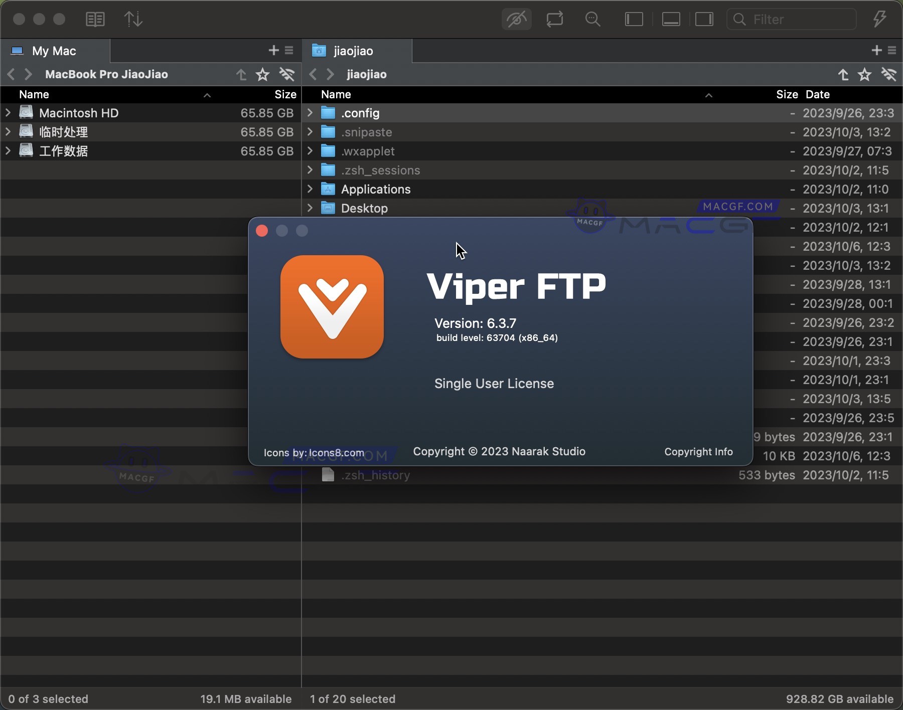 图片[1] - 「FTP文件传输管理工具」Viper FTP v6.3.7 激活版 - macGF
