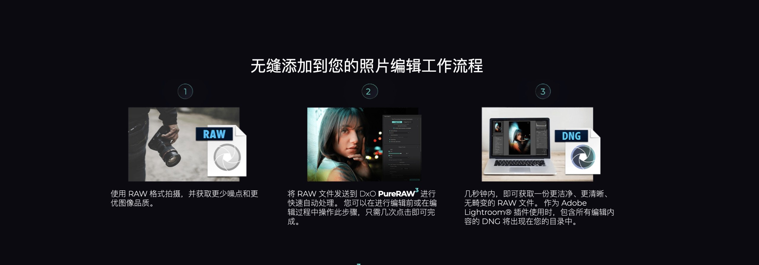 「降噪光学矫正软件｜Lrc图像降噪处理插件」DxO PureRAW v3.6.1 中文激活版