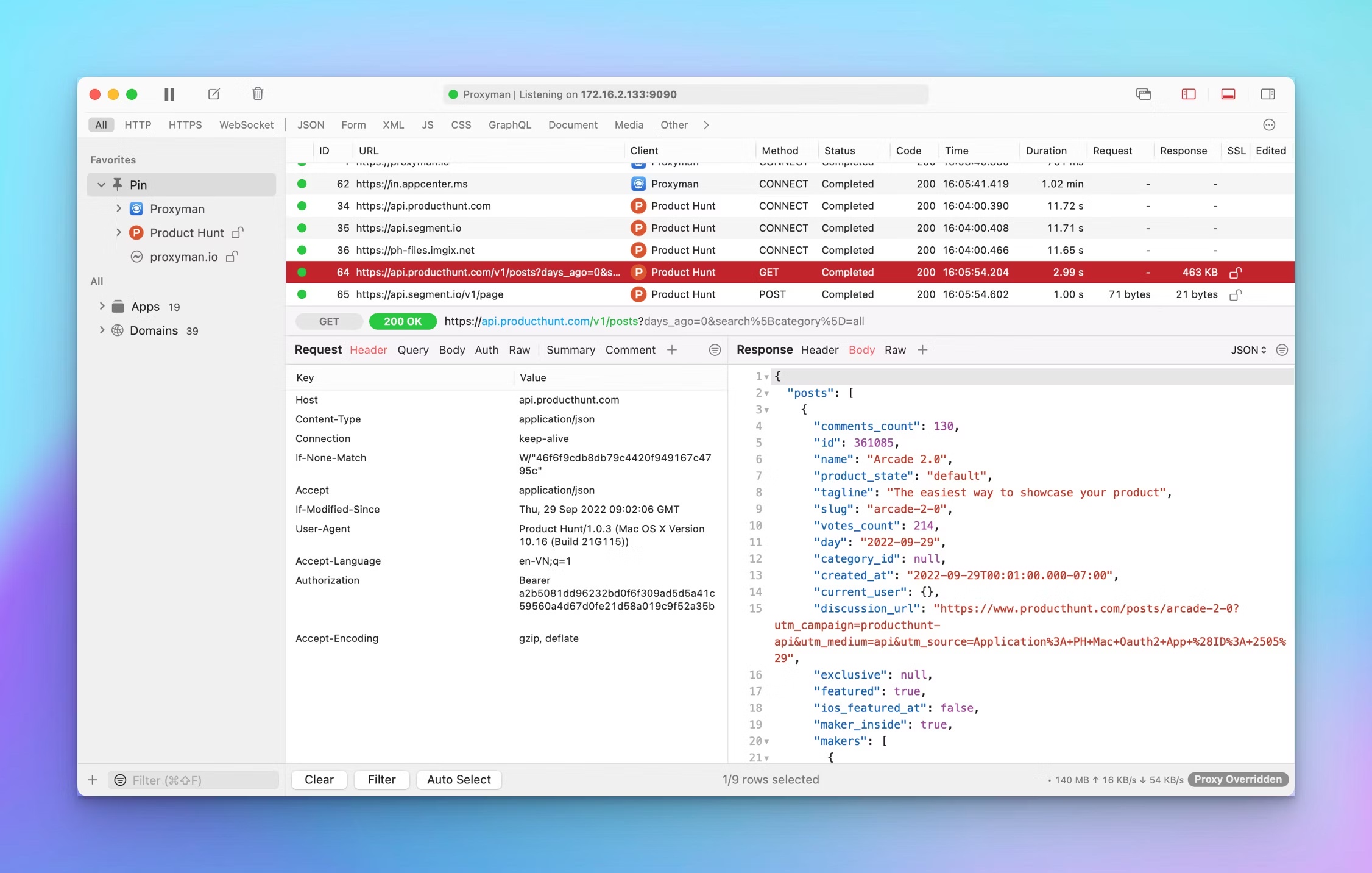 图片[2] - 「🔍🛜MacOS原生最强高性能网络抓包神器」Proxyman Premium v4.12.0 激活版 - macGF