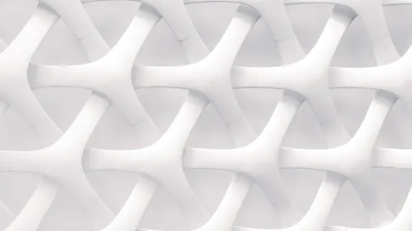 白色 简约 几何 编织 12k创意壁纸 - macGF