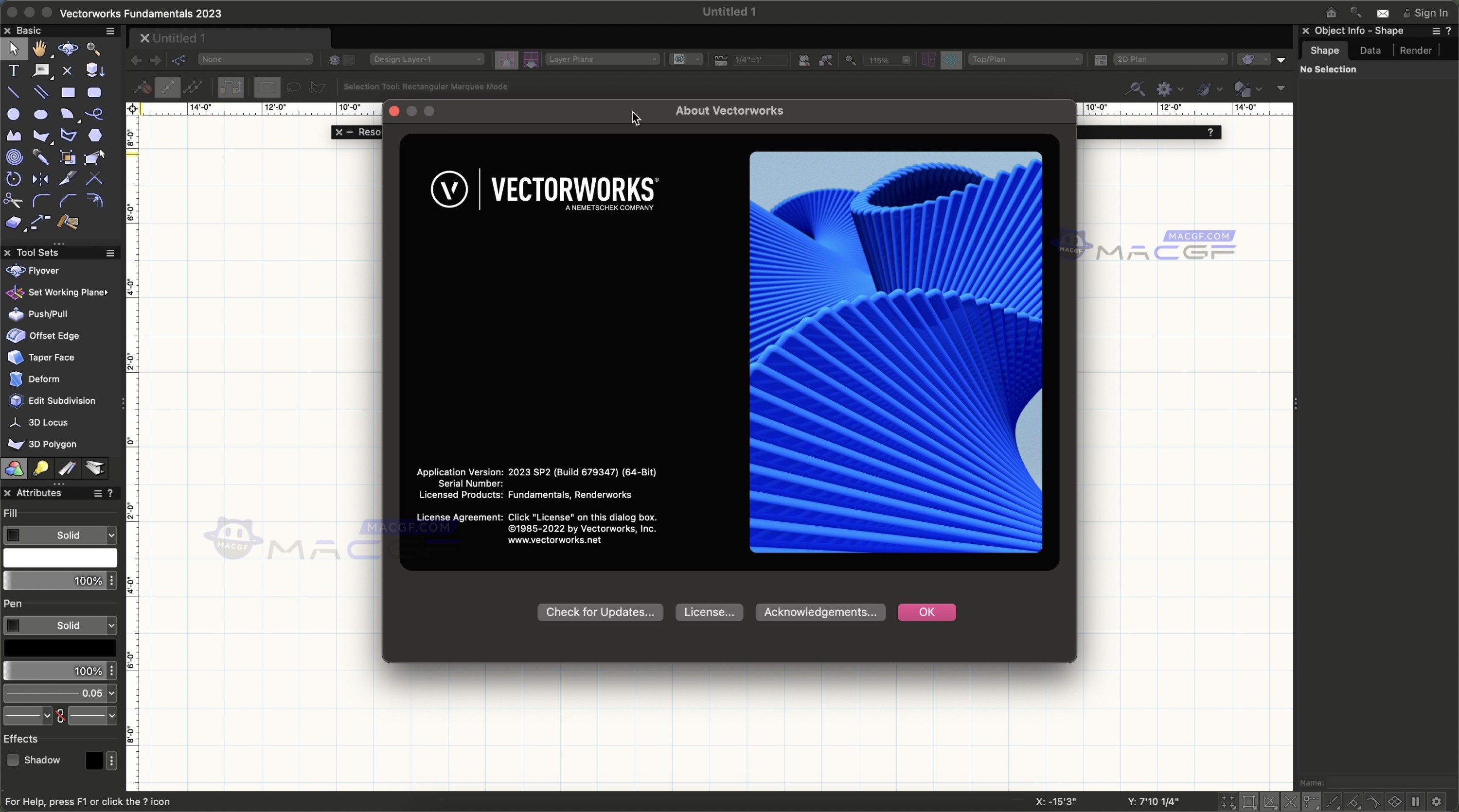 图片[1] - 「3D建筑设计软件」Vectorworks 2023 v2023 SP2 激活版 - macGF