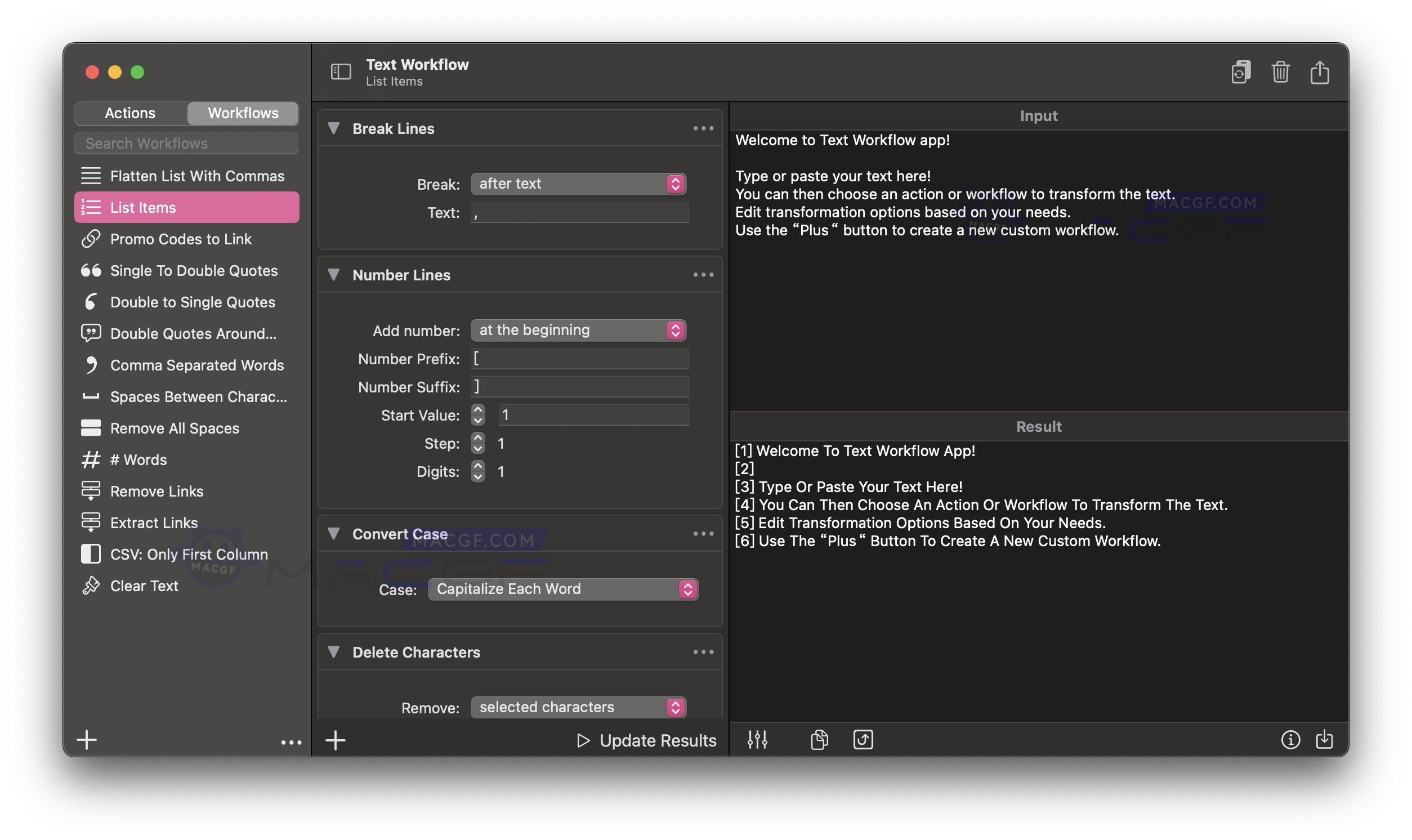 图片[1] - 「文本转换操作工作流程」Text Workflow v1.7.1 激活版 - macGF