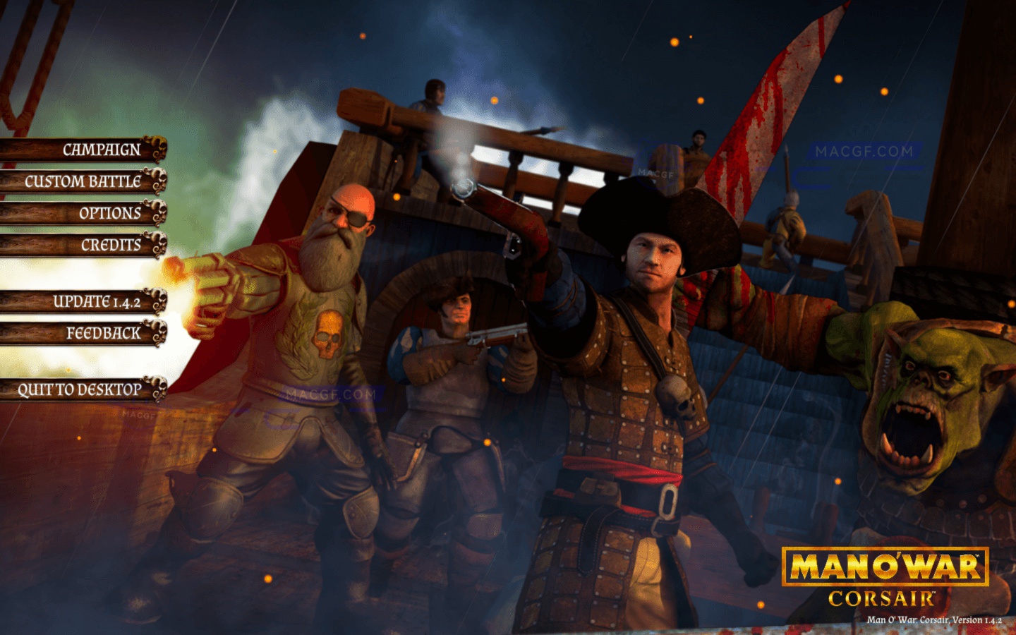 图片[3] - 「斗士：海盗船」Man O’ War: Corsair – Warhammer Naval Battles v1.4.4 英文原生版【附DLC】 - macGF