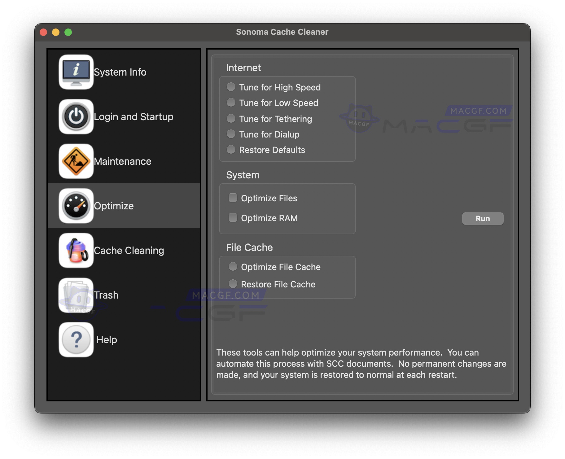 图片[3] - 「系统清理优化工具」Sonoma Cache Cleaner v19.0.1 注册激活版 - macGF
