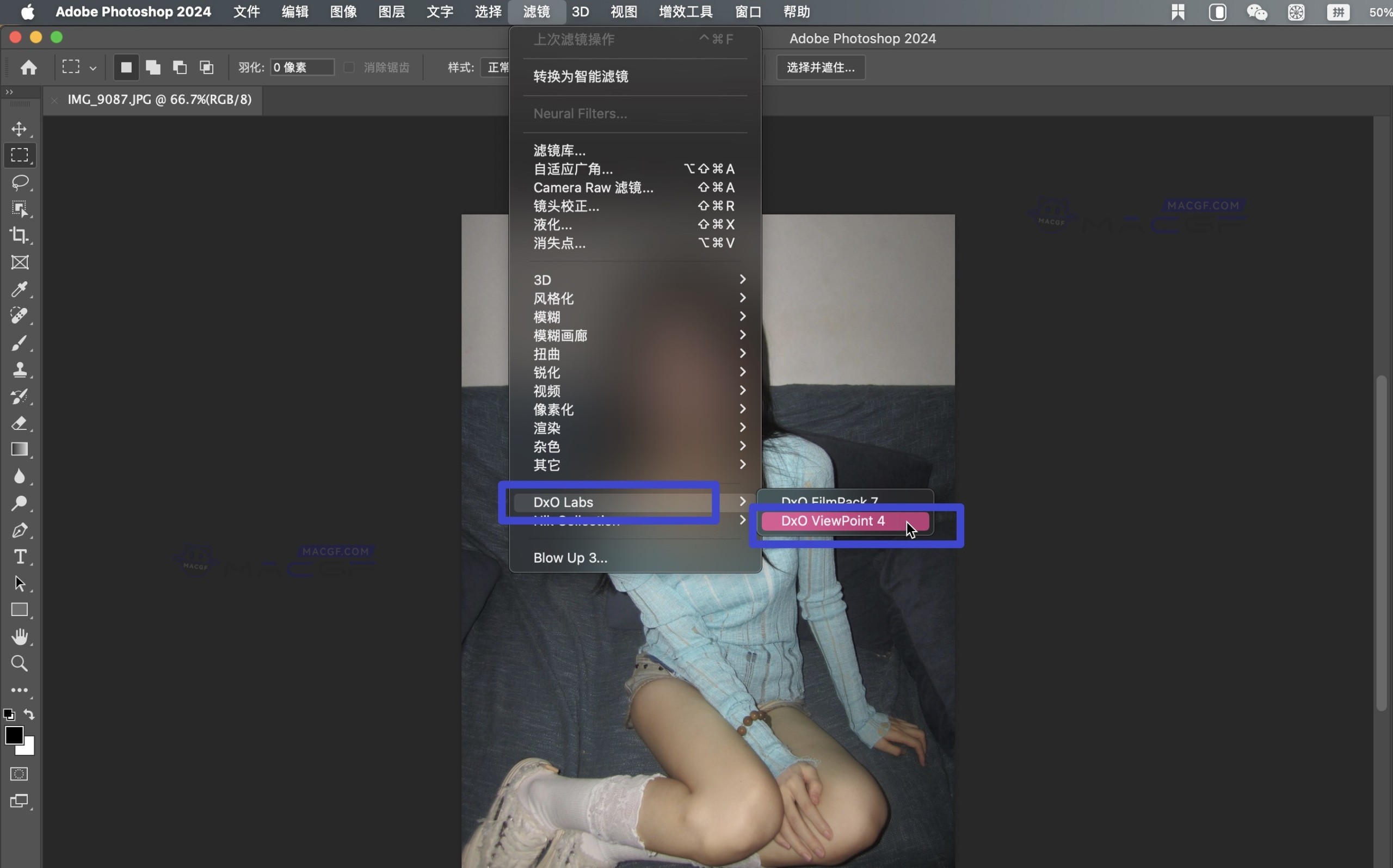 图片[1] - 「图像广角几何变形调整修复｜Ps修复畸变插件」DxO ViewPoint v4.10.0.250 中文激活版 - macGF