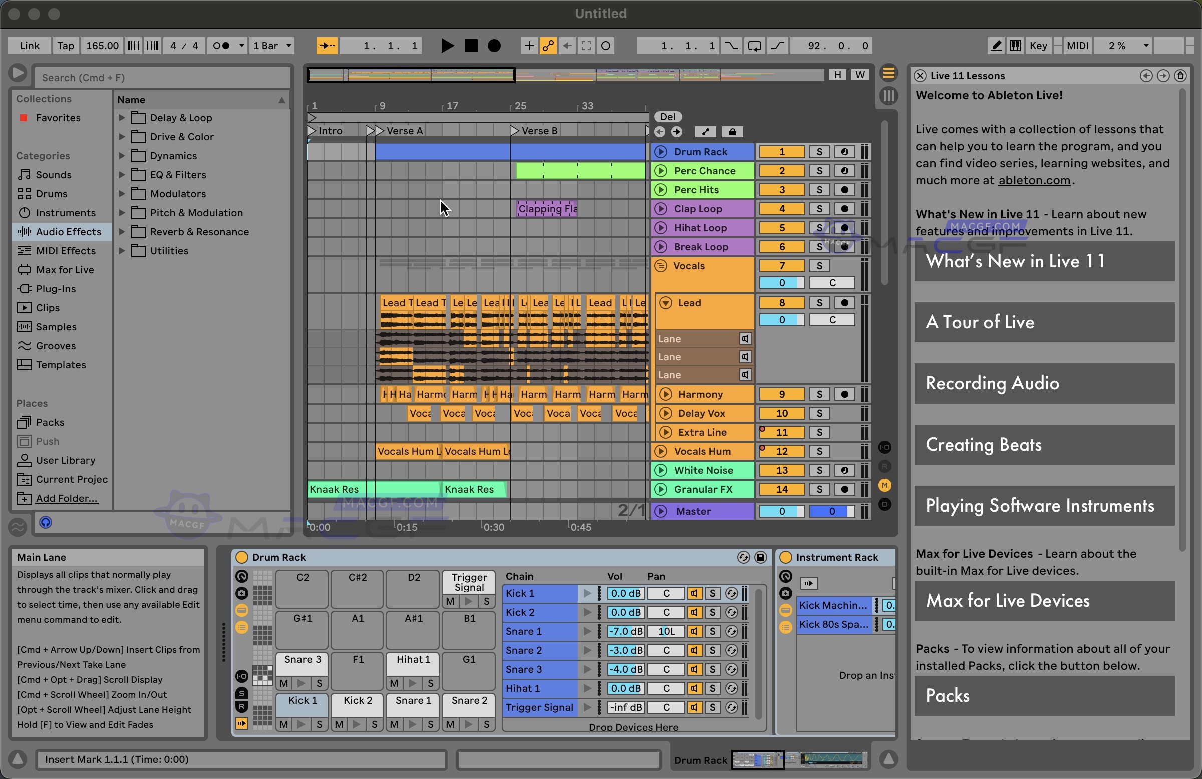 图片[3] - 「音乐制作套件」Ableton Live 11 Suite v11.3.11 中文激活版 - macGF