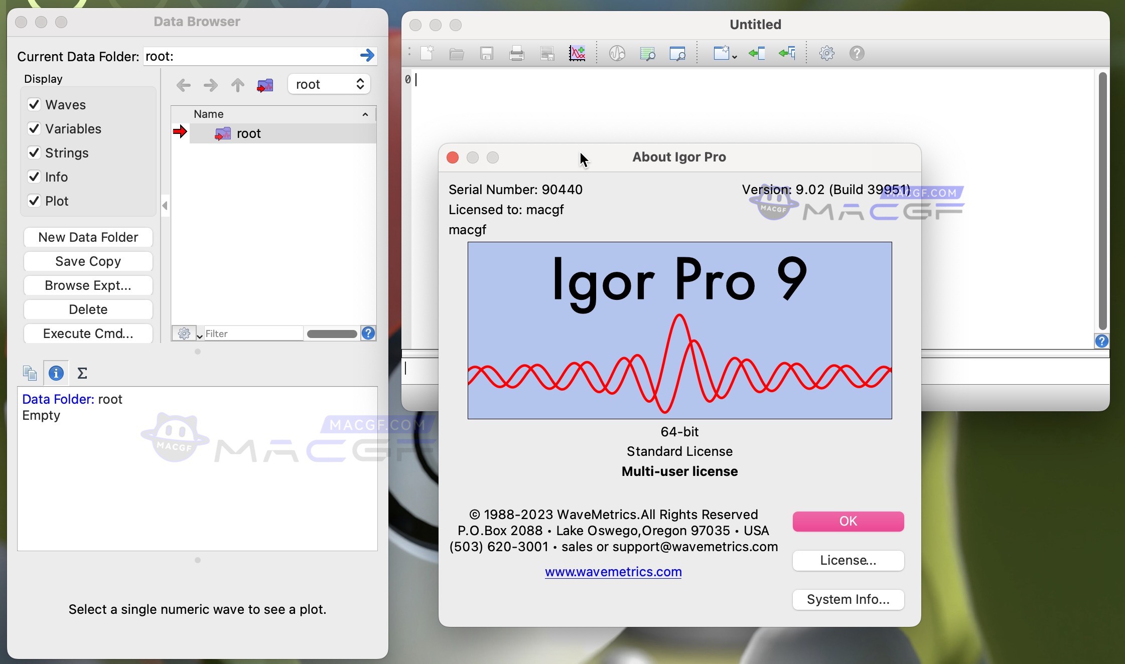 图片[3] - 「科学计算和工程数据分析软件」WaveMetrics Igor Pro 9 v9.02 激活版 - macGF