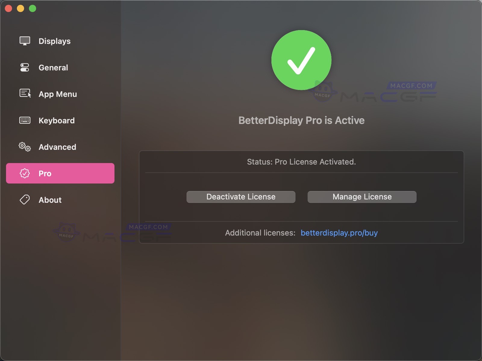 图片[5] - 「🚀💻显示器分辨率调整管理神器」BetterDisplay Pre v2.0.1 英文激活版 - macGF