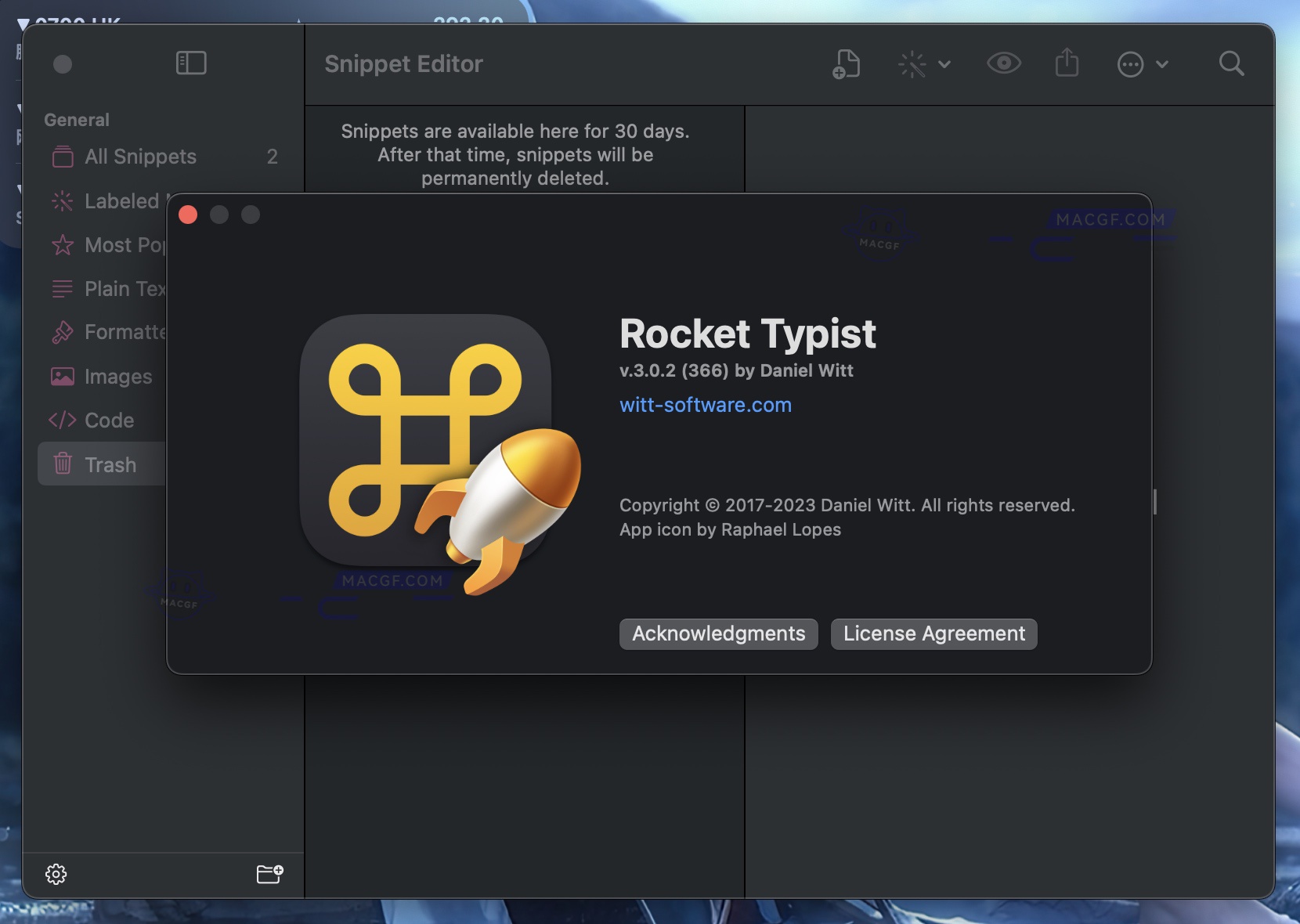 图片[3] - 「轻量级文本快速输入工具」Rocket Typist pro v3.0.2 英文激活版 - macGF