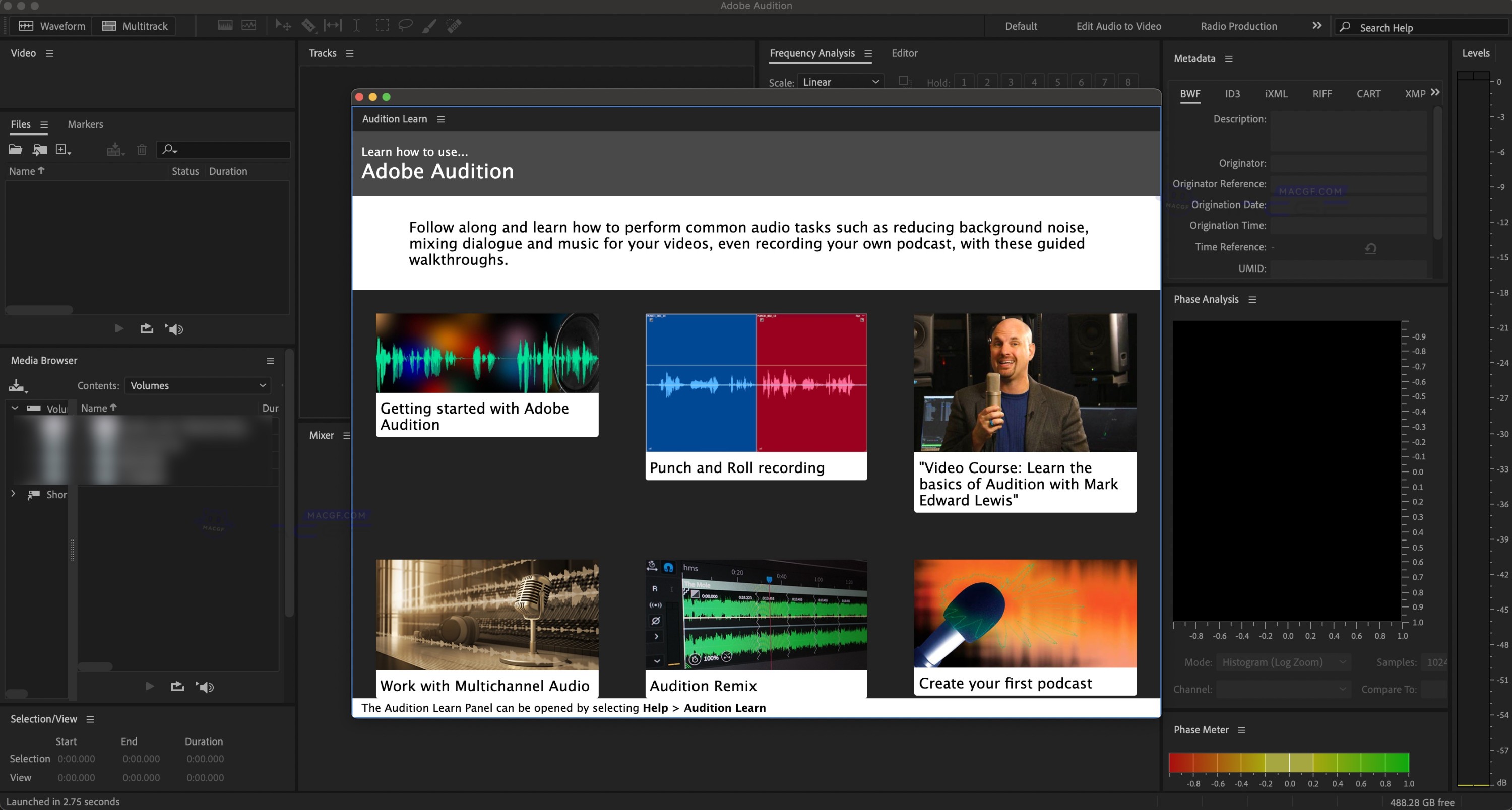 图片[1] - 「Au2024｜音频录制&编辑」Audition 2024 v24.0.0.46 激活版 - macGF