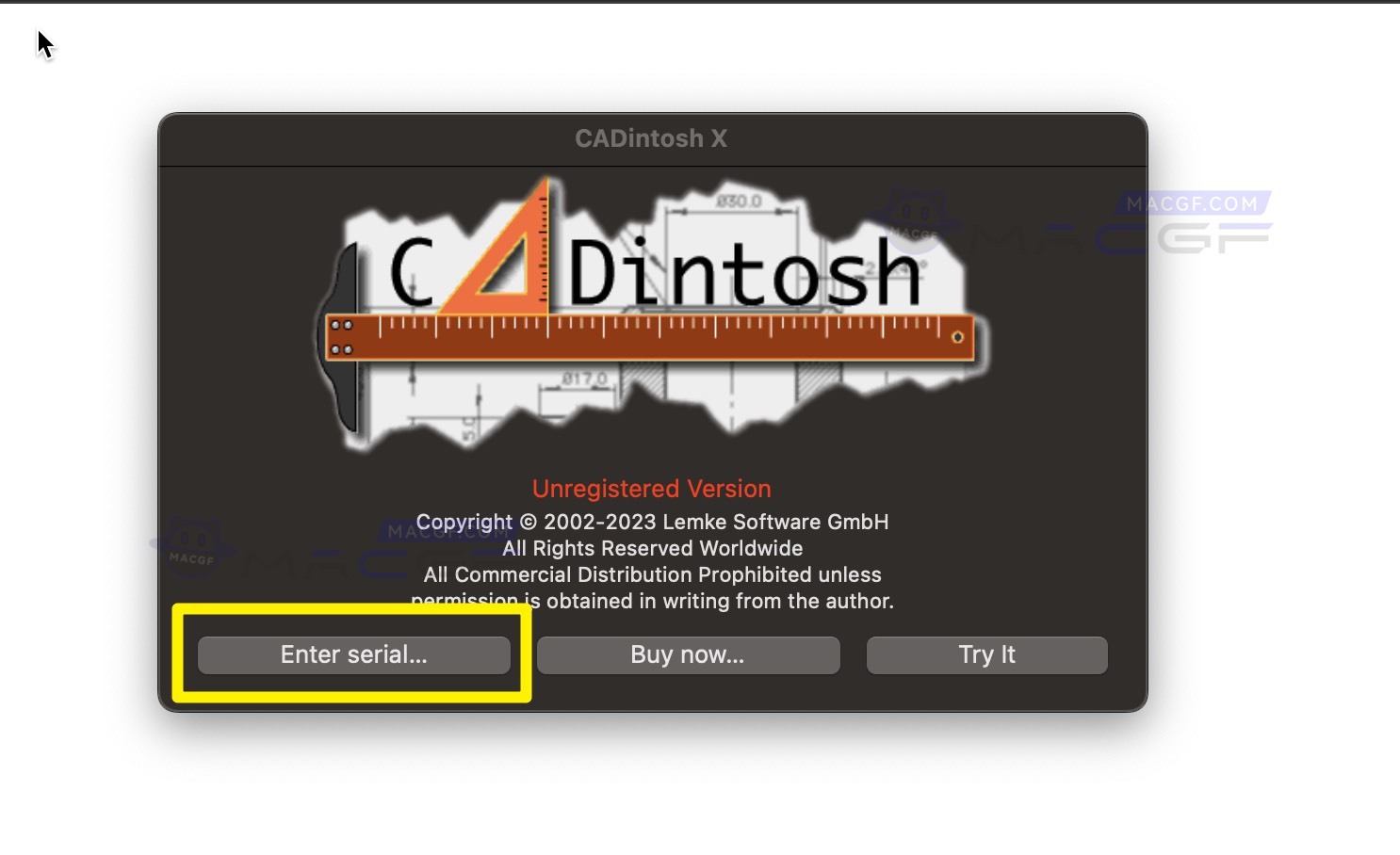 图片[3] - 「二维CAD制图｜绘制工程图纸」CADintosh X 8 v8.8.5 (711) 英文激活版 - macGF