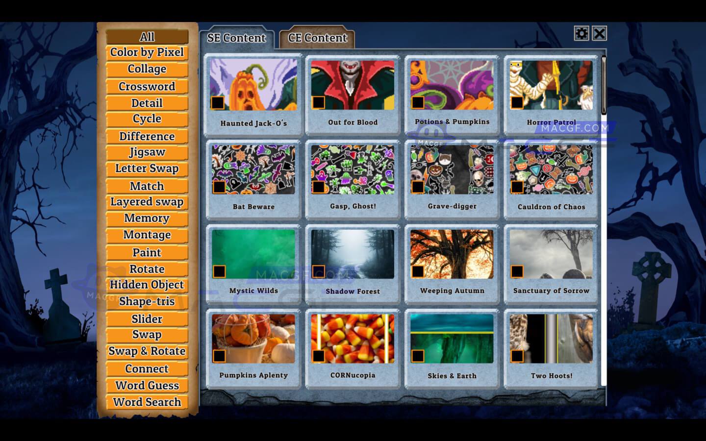 图片[1] - 「超阴森小游戏秀」Super Spooky Subgame Spectacular v1.13 CE 英文原生版 - macGF