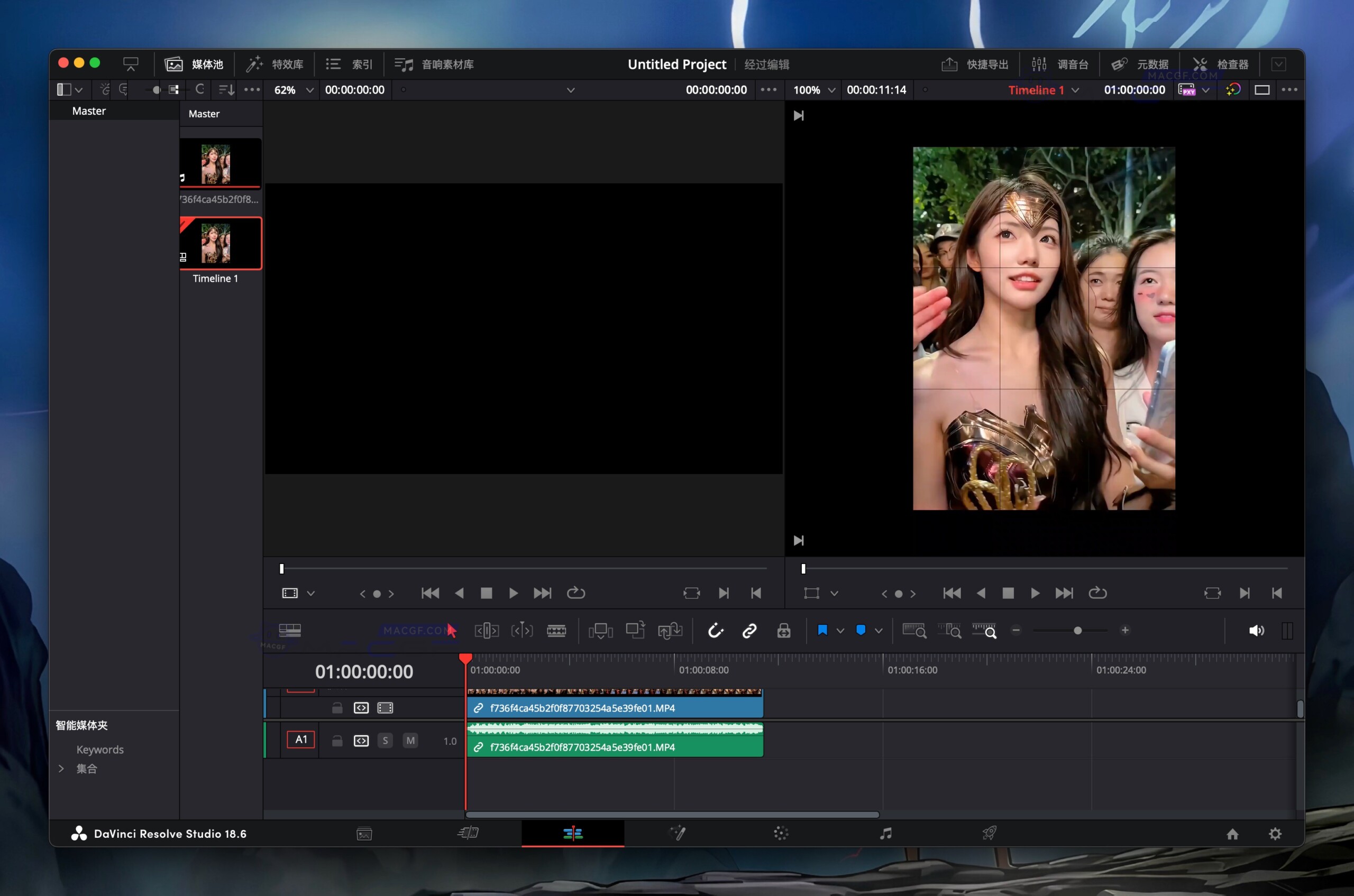 图片[1] - 「🎬达芬奇｜视频剪辑」DaVinci Resolve Studio 18 v18.6.3 中文激活版 - macGF
