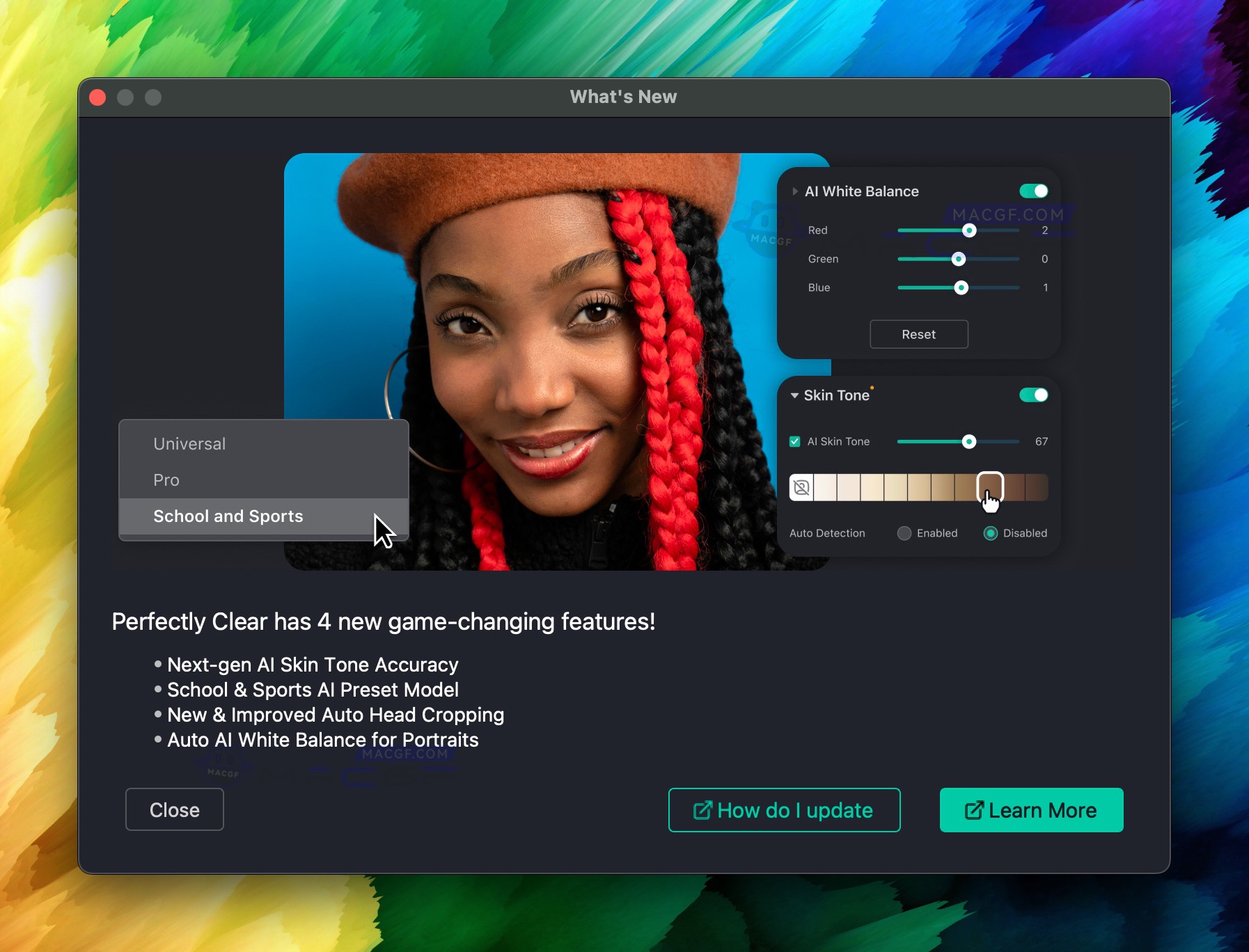 图片[3] - 「AI智能摄影图像后期美化神器」Perfectly Clear Workbench v4.6.0.2614 中文版 - macGF