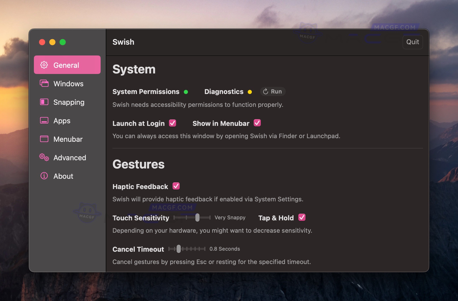 图片[1] - 「MacBook触控板窗口管理」Swish v1.10.3 免激活版 - macGF