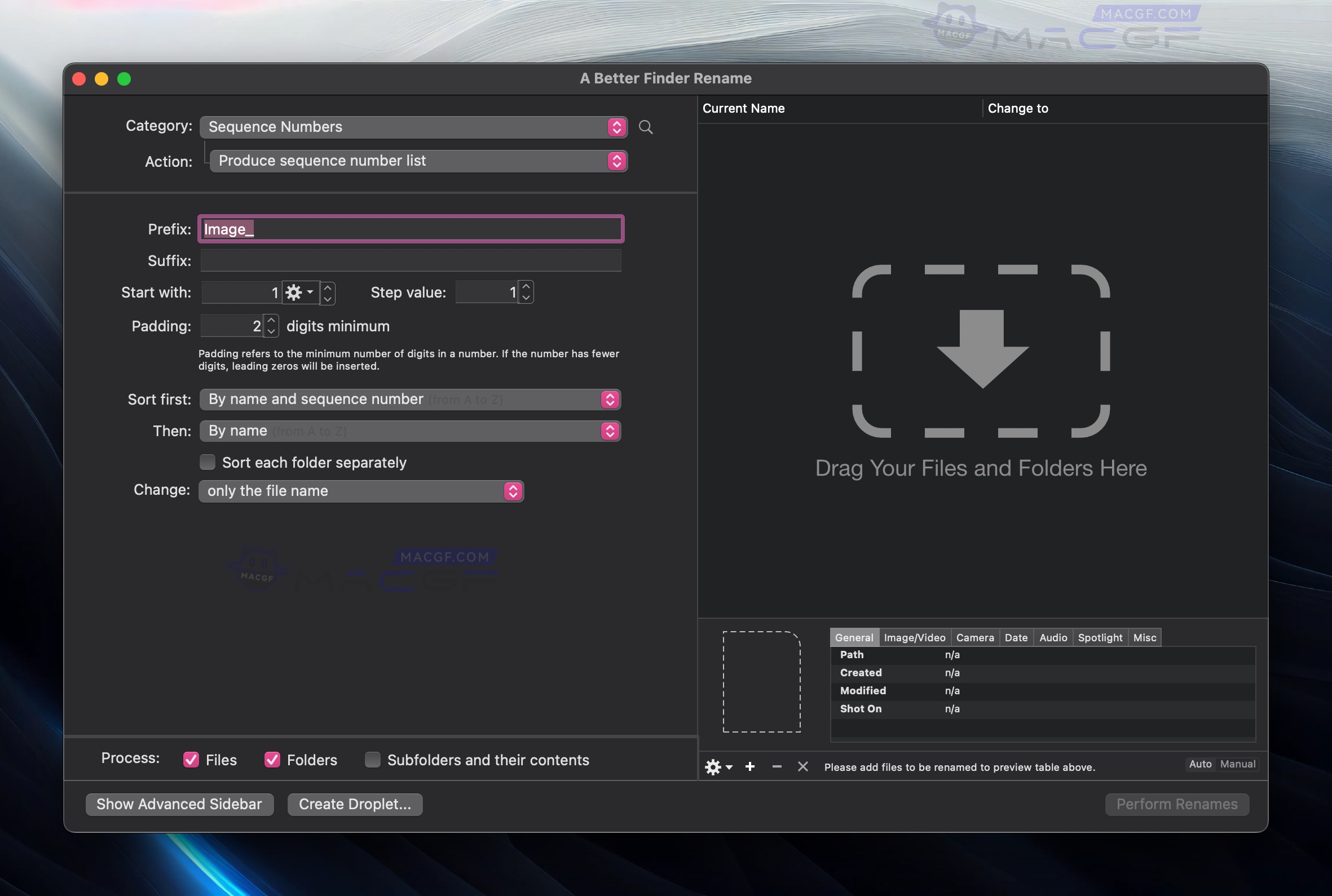 图片[1] - 「强大的文件批量重命名工具」A Better Finder Rename 12 v12.14 激活版 - macGF