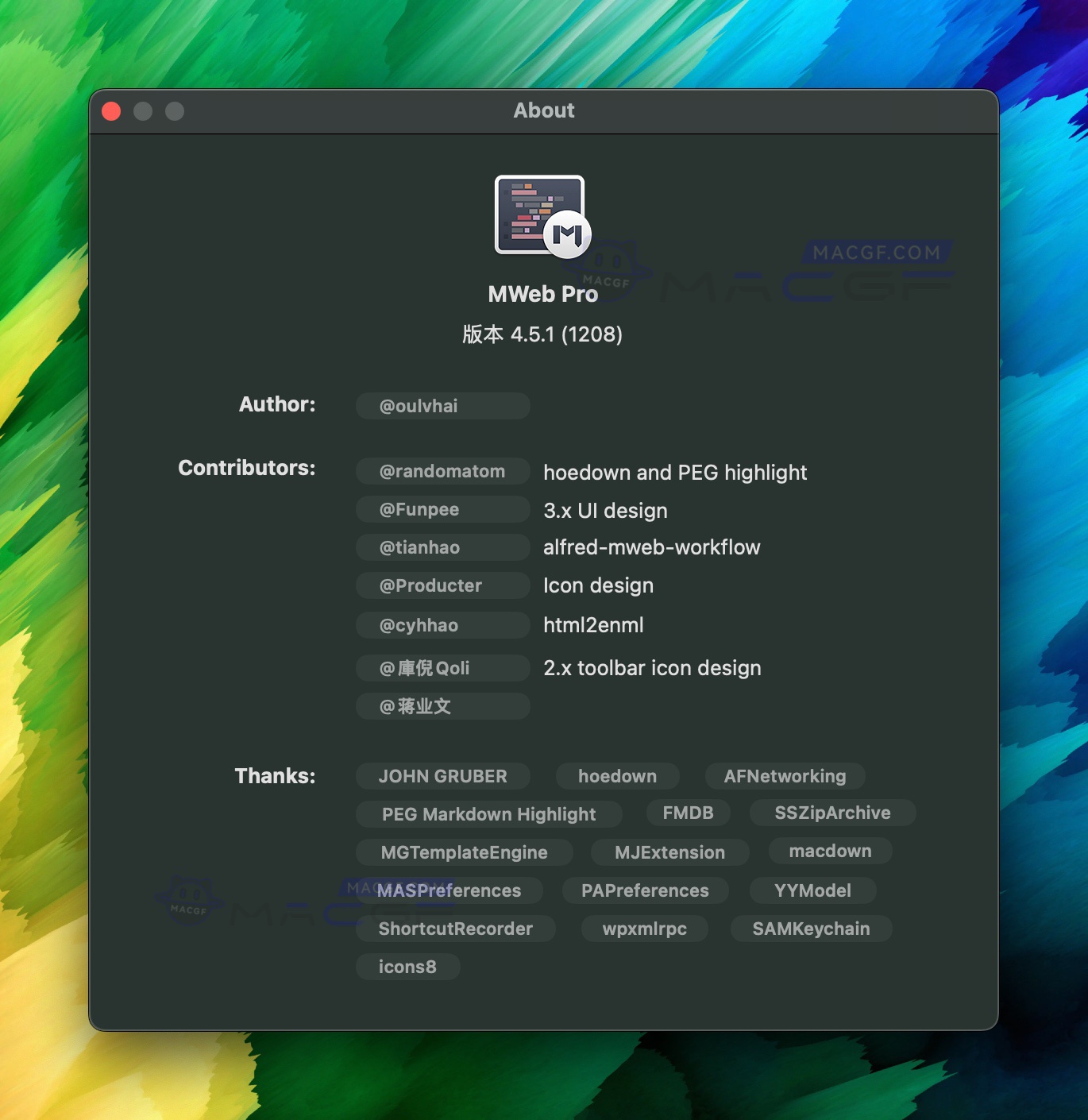 图片[2] - 「专业Markdown写作」MWeb Pro v4.6.2 中文激活版 - macGF