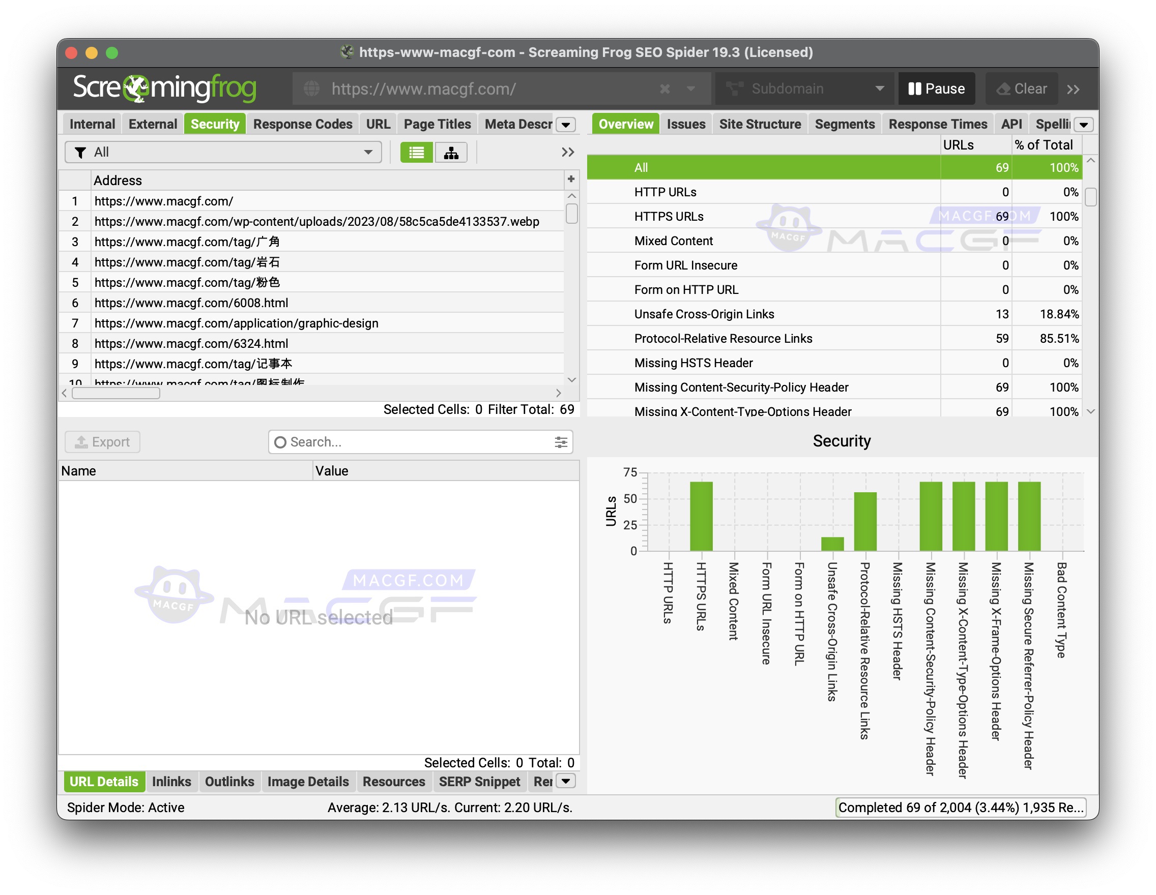 图片[1] - 「尖叫青蛙SEO蜘蛛爬虫工具」Screaming Frog SEO Spider v19.3 激活版 - macGF