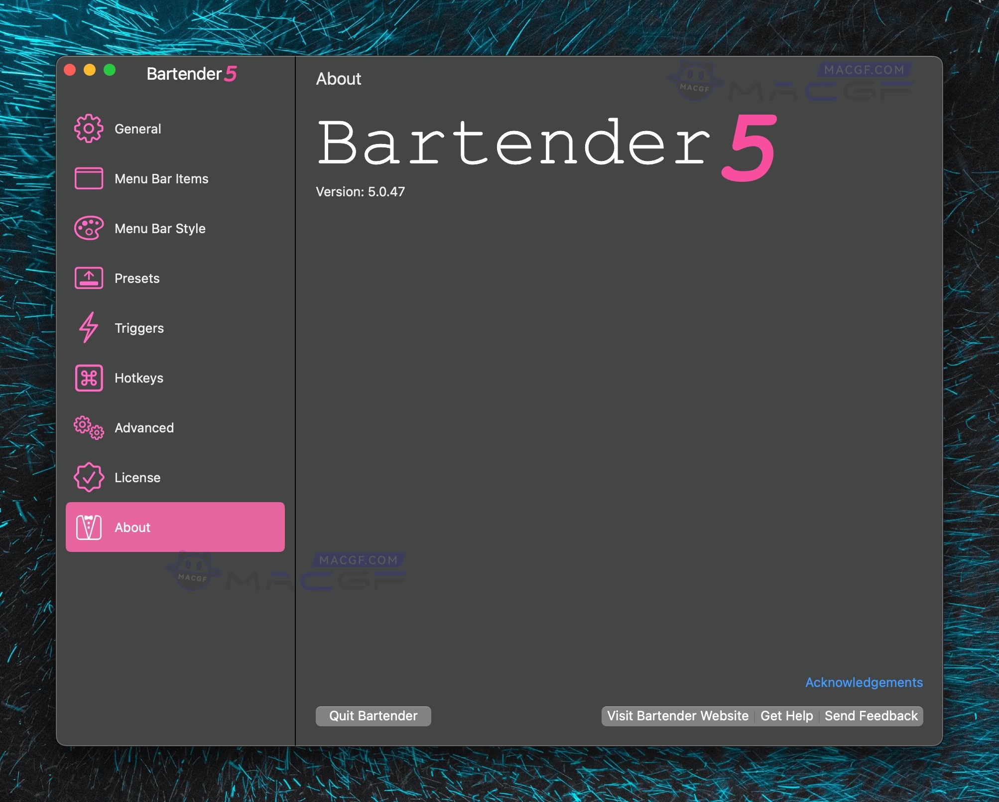 图片[3] - 「菜单栏图标管理神器」Bartender v6.0.0 直装激活版 - macGF