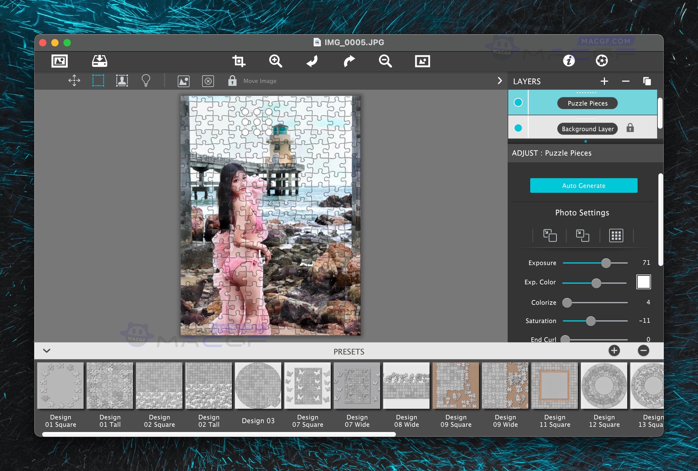图片[1] - 「专业图片拼图工具」JixiPix PuzziPix Pro v1.0.20 激活版 - macGF