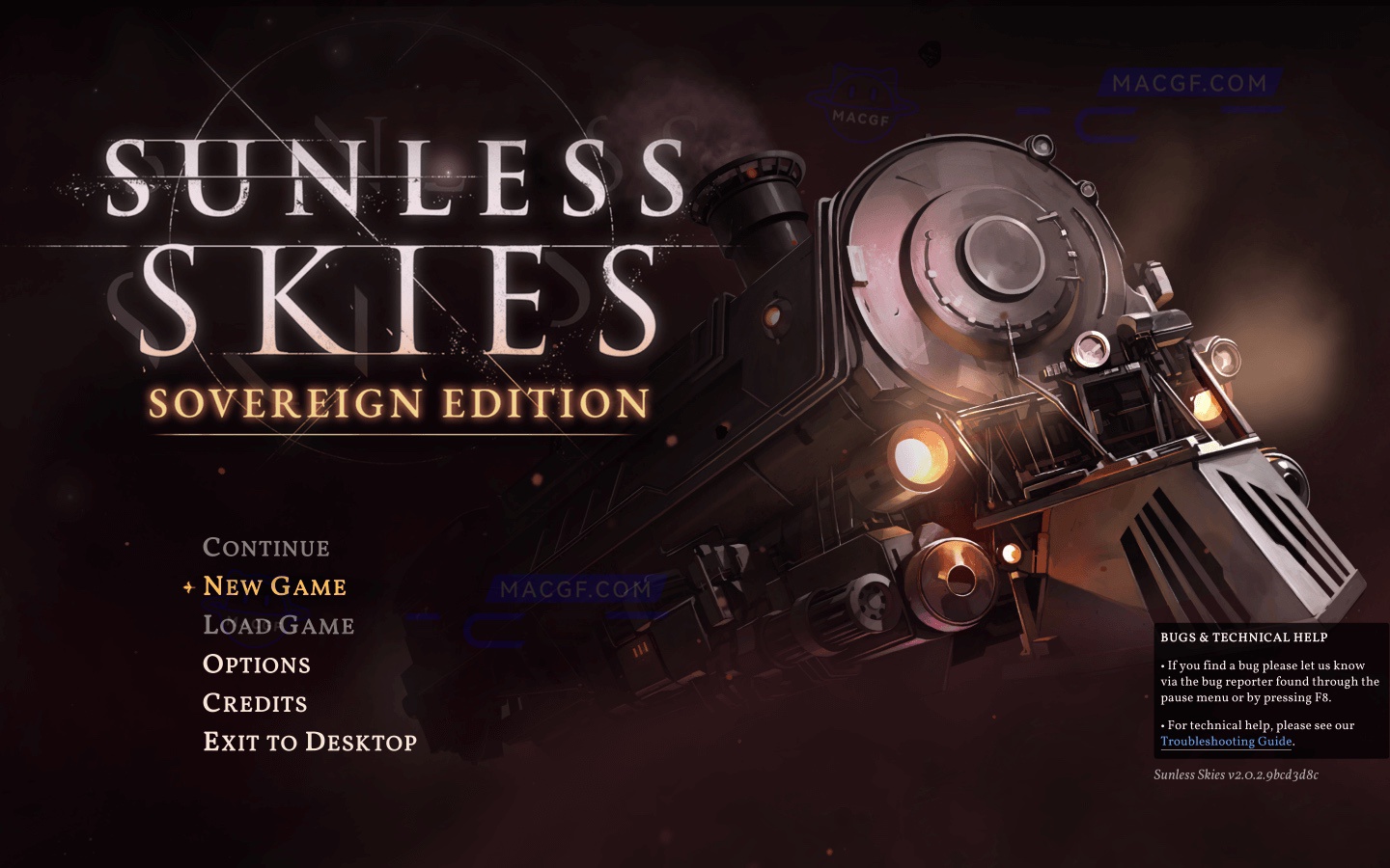 图片[1] - 「无光之空：君主版」Sunless Skies: Sovereign Edition v2.0.4 英文原生版 - macGF
